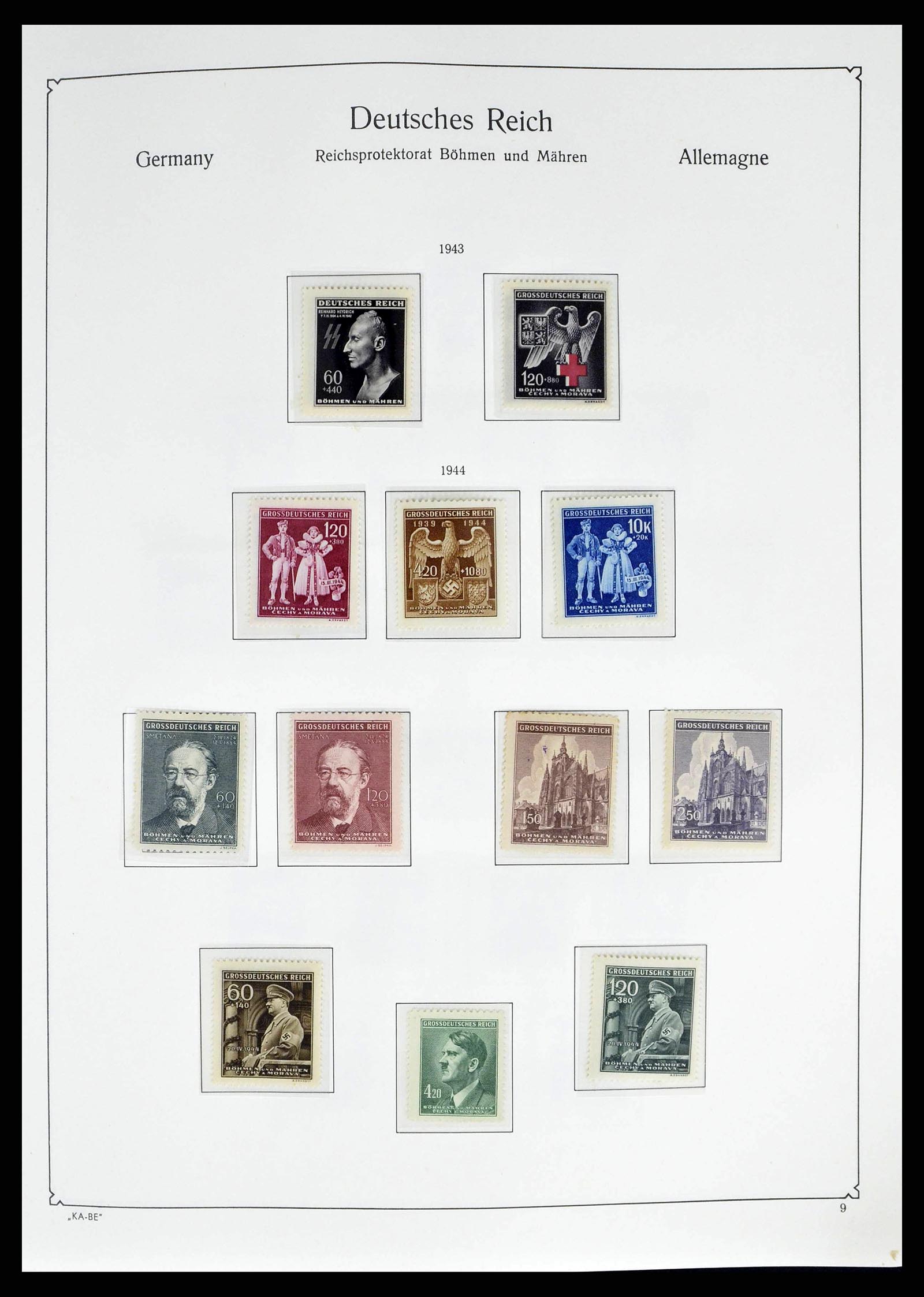 38812 0056 - Postzegelverzameling 38812 Tsjechoslowakije 1918-1990.