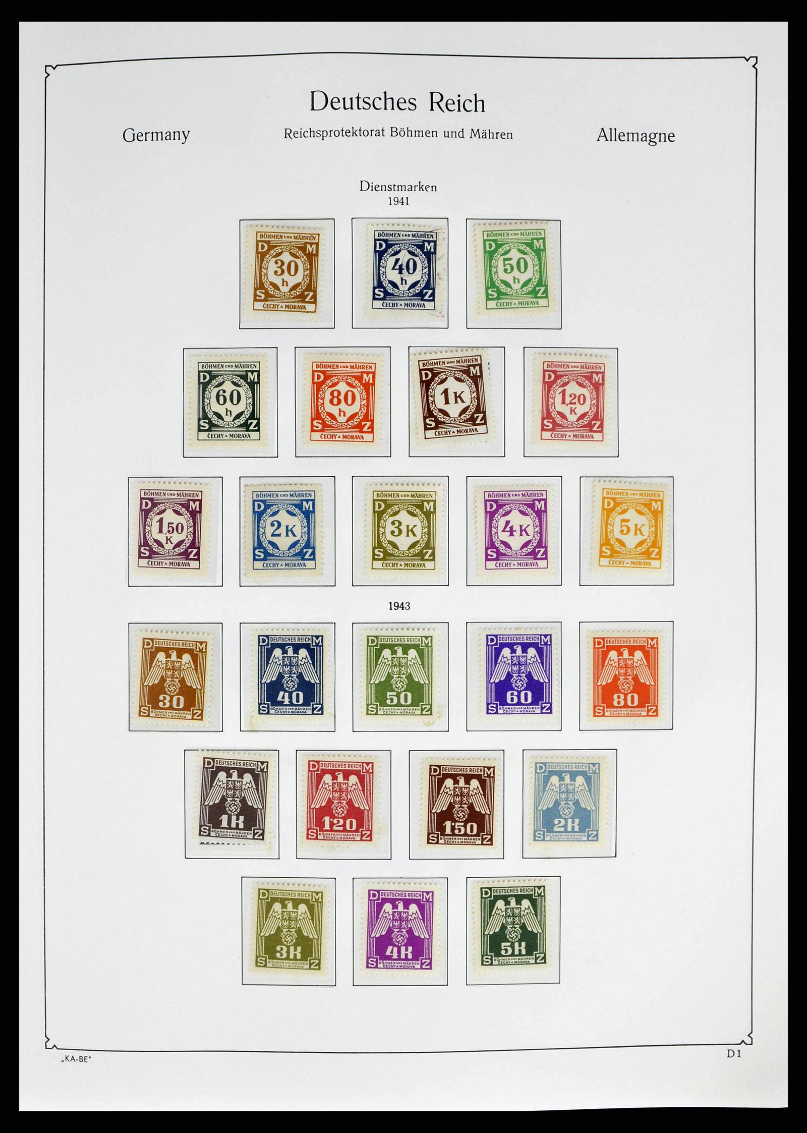 38812 0057 - Postzegelverzameling 38812 Tsjechoslowakije 1918-1990.