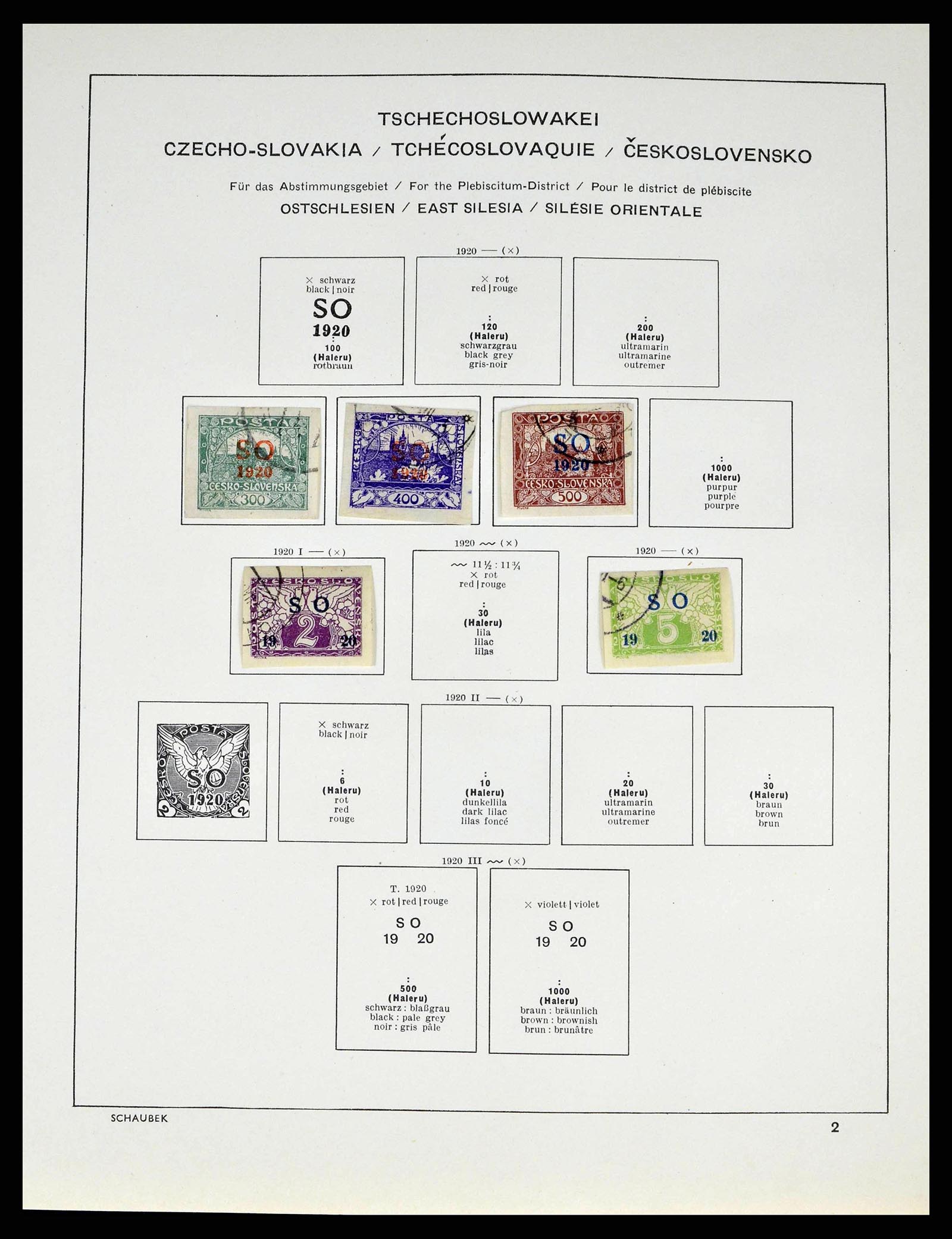 38813 0017 - Stamp collection 38813 Czechoslovakia 1918-1971.