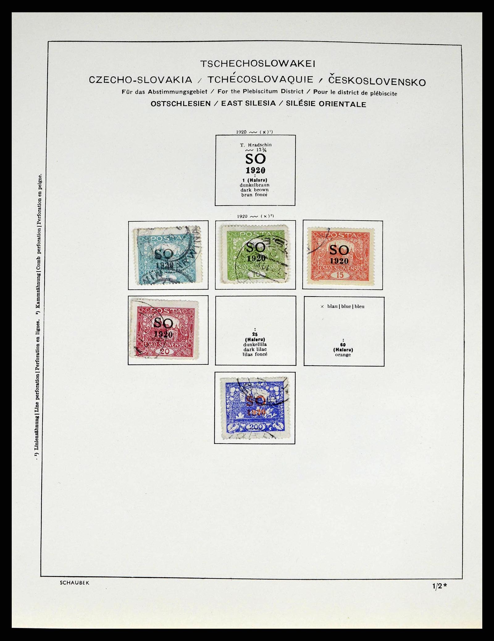 38813 0018 - Stamp collection 38813 Czechoslovakia 1918-1971.