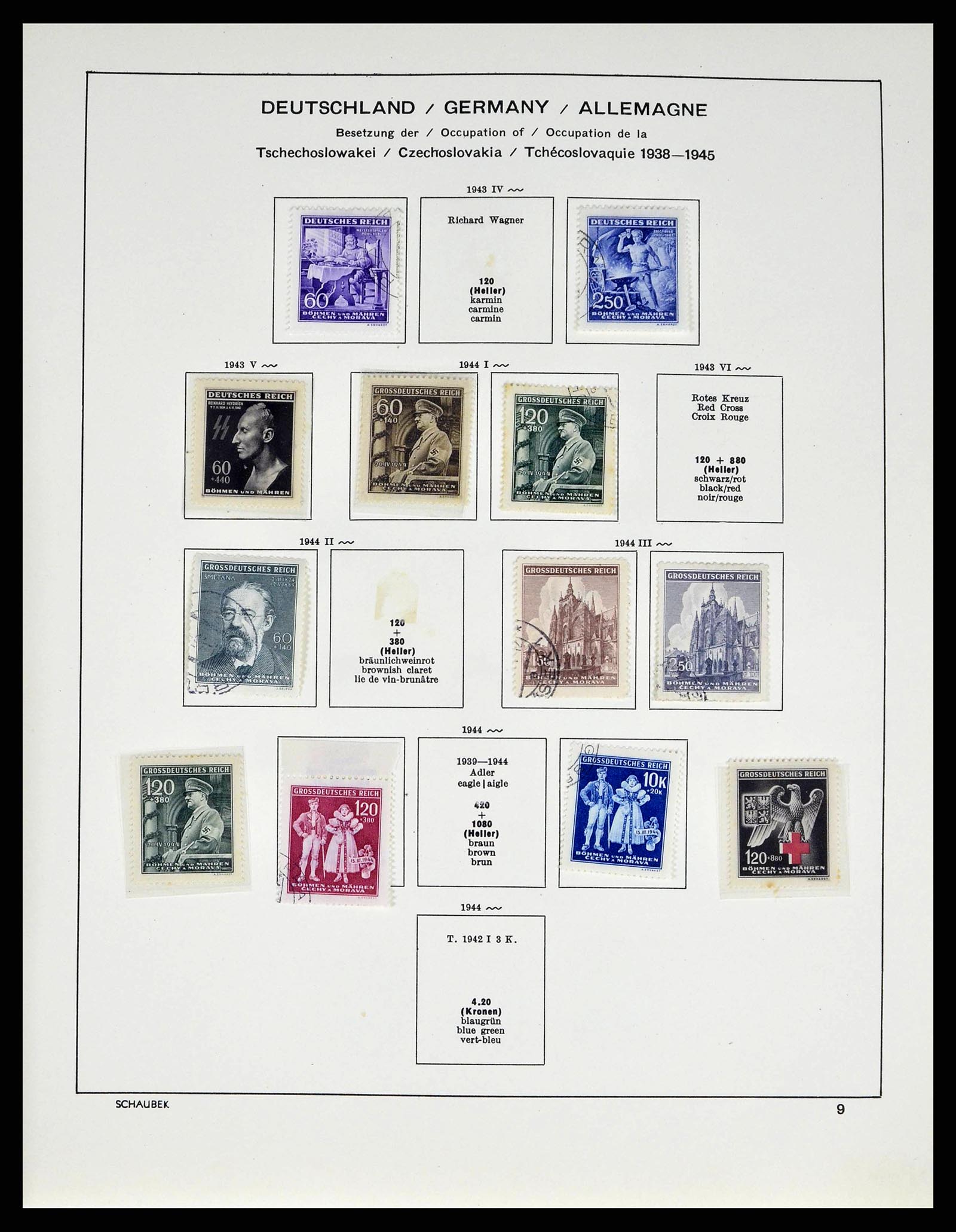 38813 0061 - Stamp collection 38813 Czechoslovakia 1918-1971.