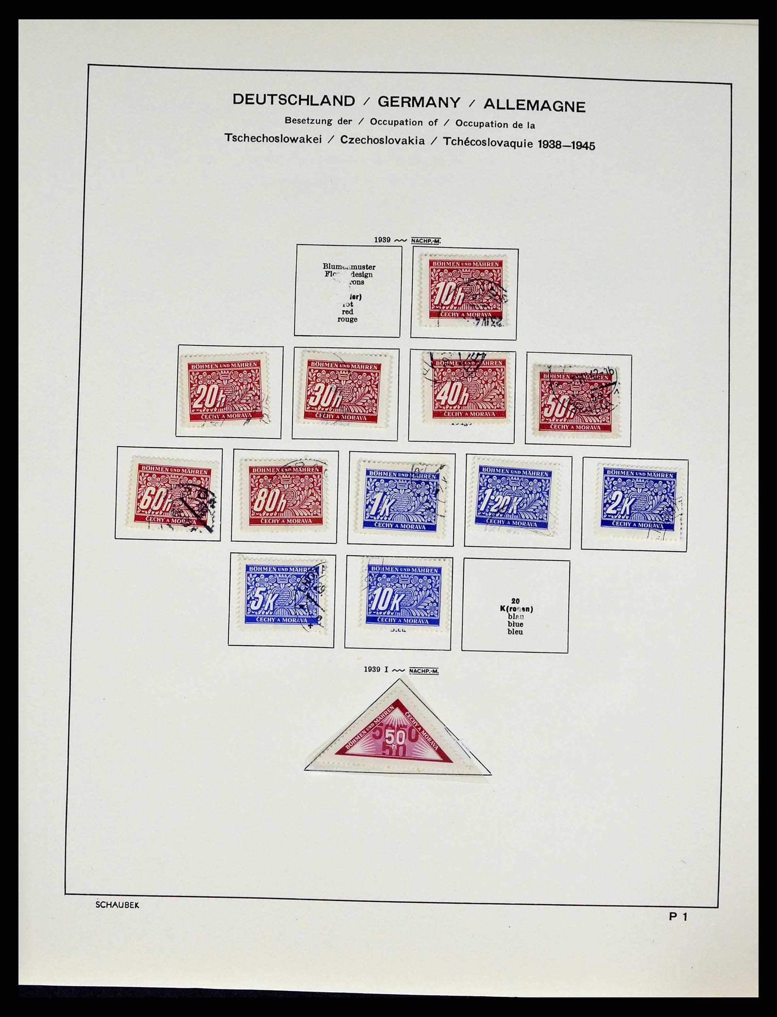 38813 0063 - Stamp collection 38813 Czechoslovakia 1918-1971.