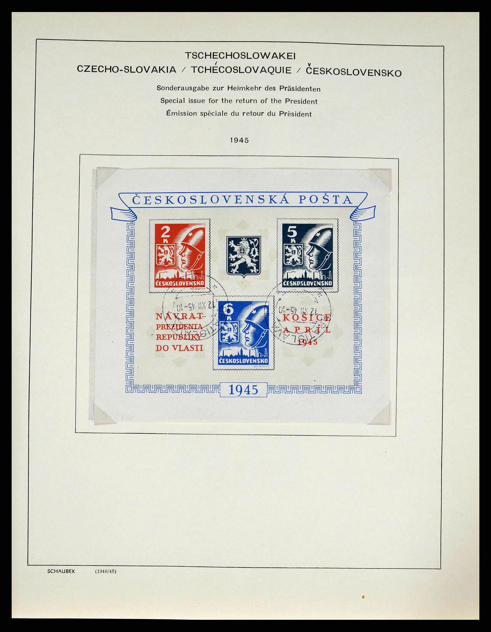 38813 0064 - Stamp collection 38813 Czechoslovakia 1918-1971.