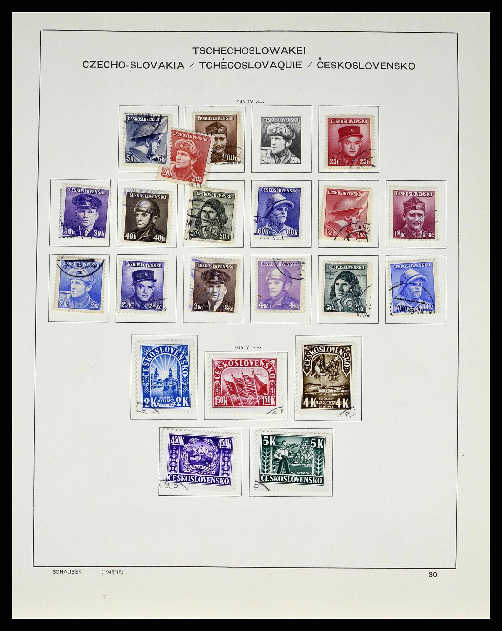 38813 0067 - Stamp collection 38813 Czechoslovakia 1918-1971.