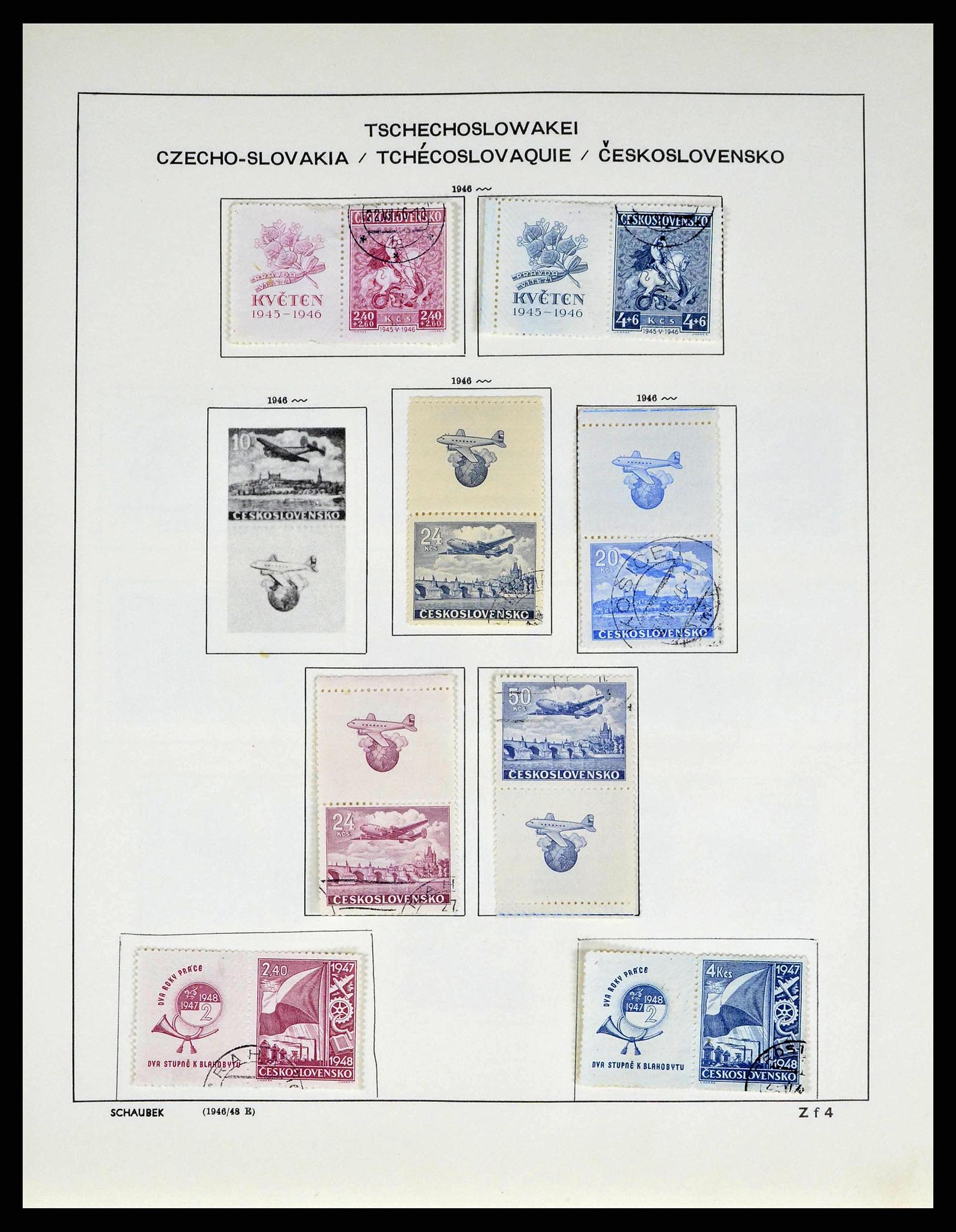 38813 0079 - Stamp collection 38813 Czechoslovakia 1918-1971.
