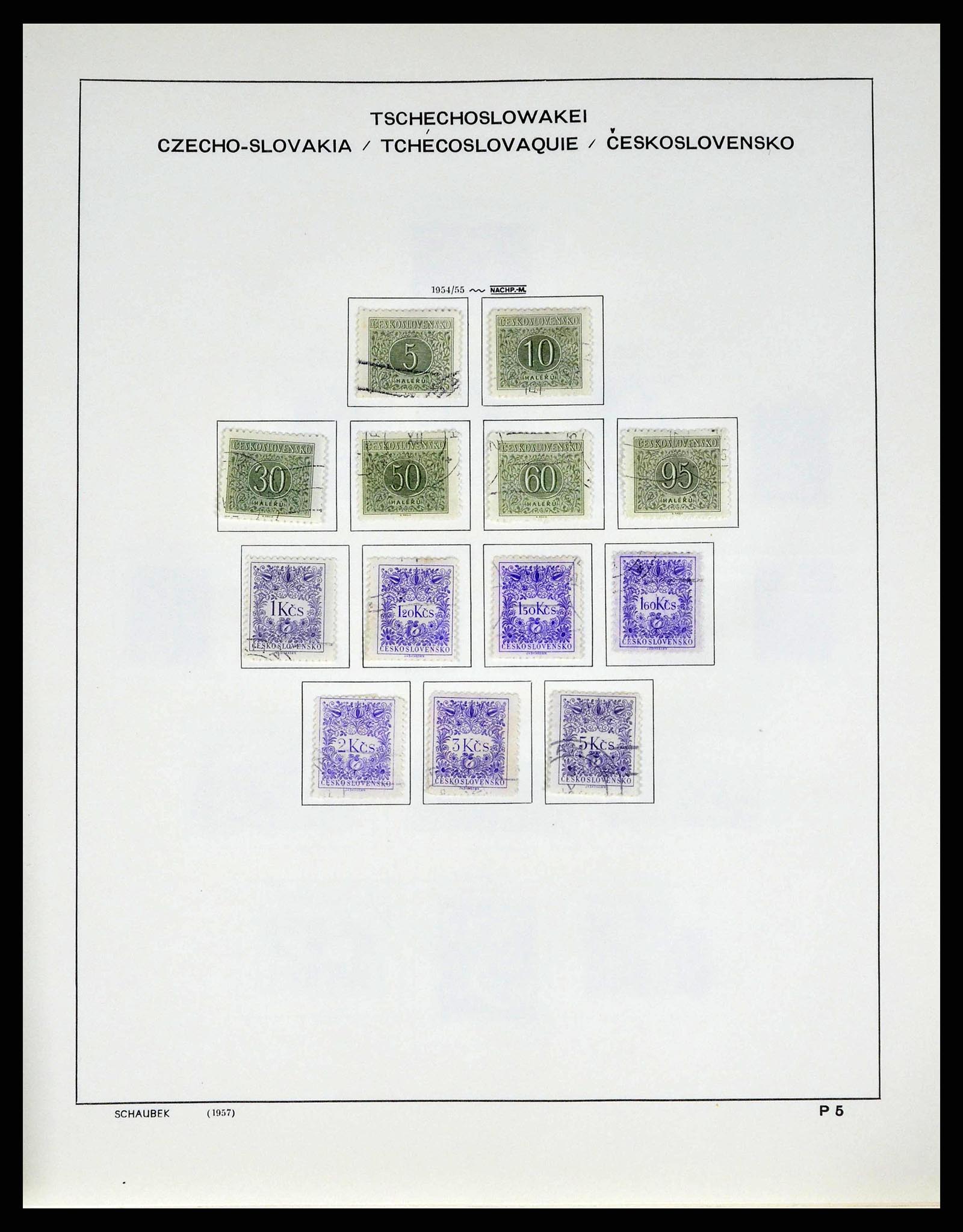 38813 0087 - Stamp collection 38813 Czechoslovakia 1918-1971.