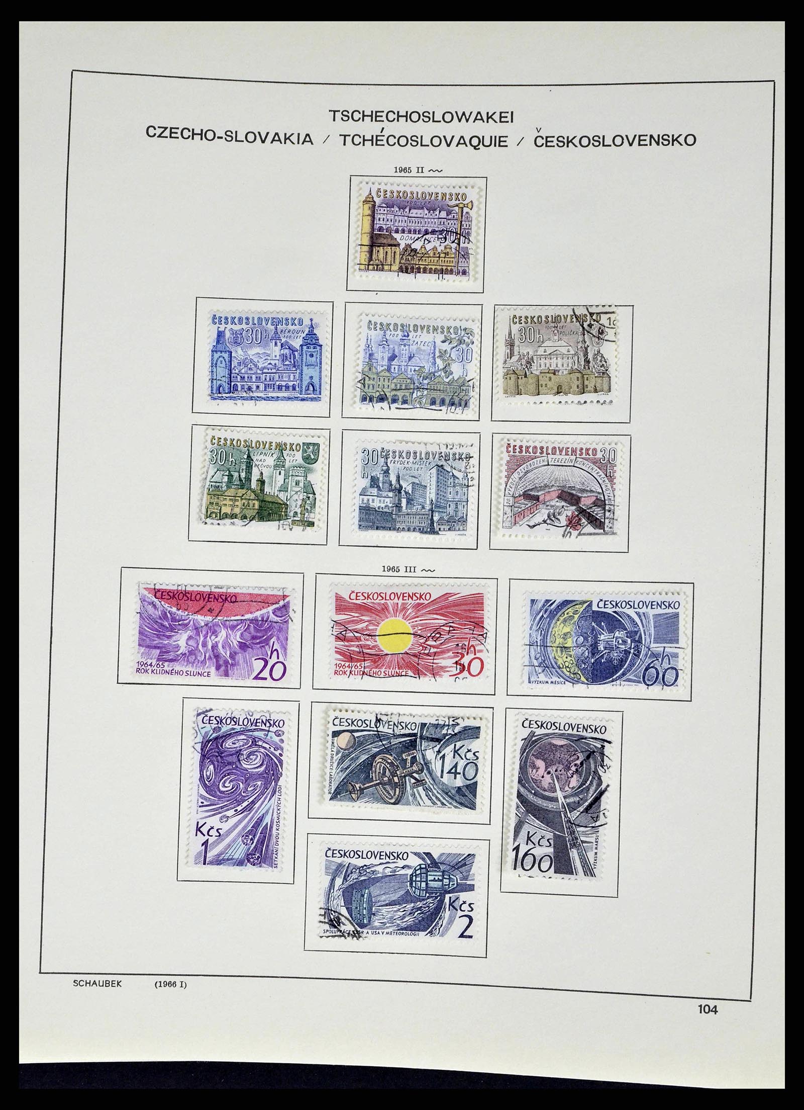 38813 0168 - Stamp collection 38813 Czechoslovakia 1918-1971.