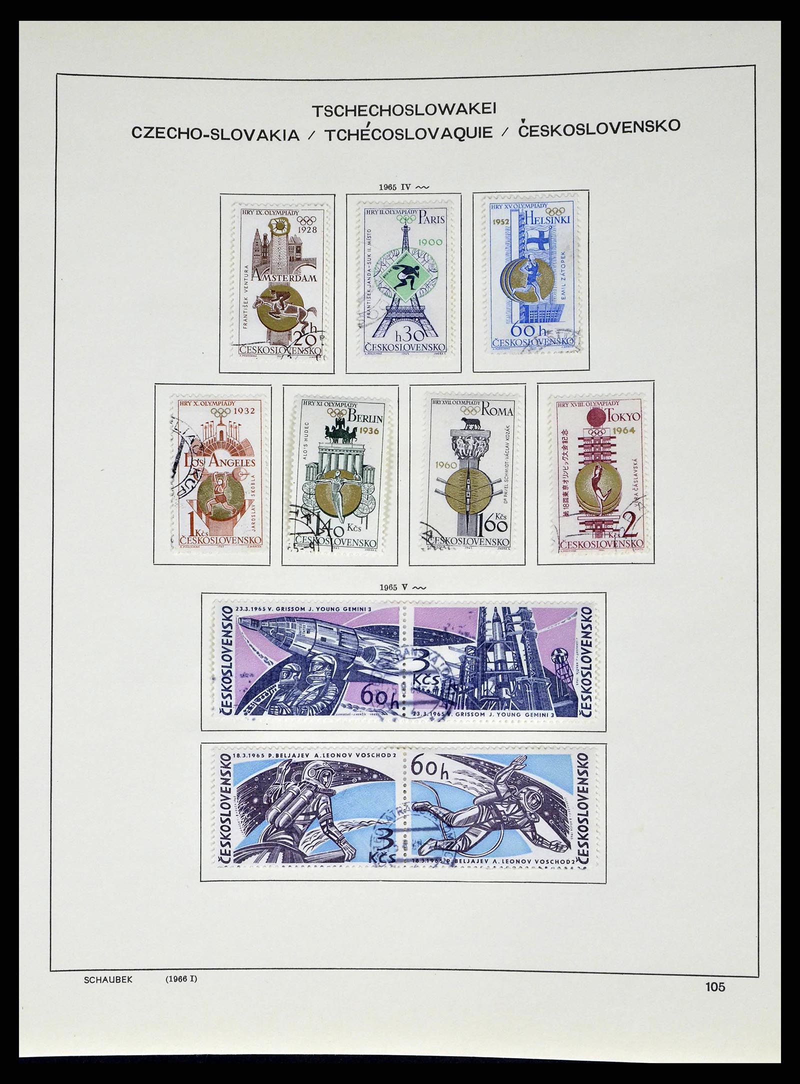 38813 0169 - Stamp collection 38813 Czechoslovakia 1918-1971.