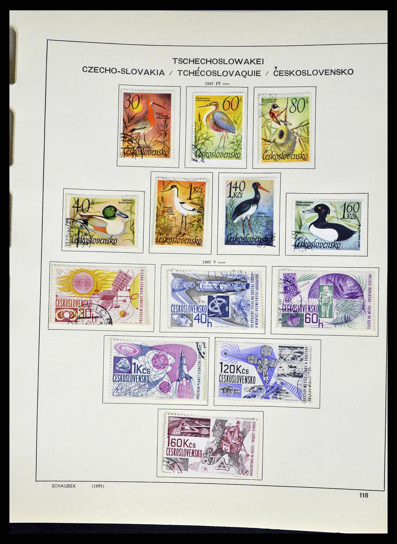 38813 0185 - Stamp collection 38813 Czechoslovakia 1918-1971.
