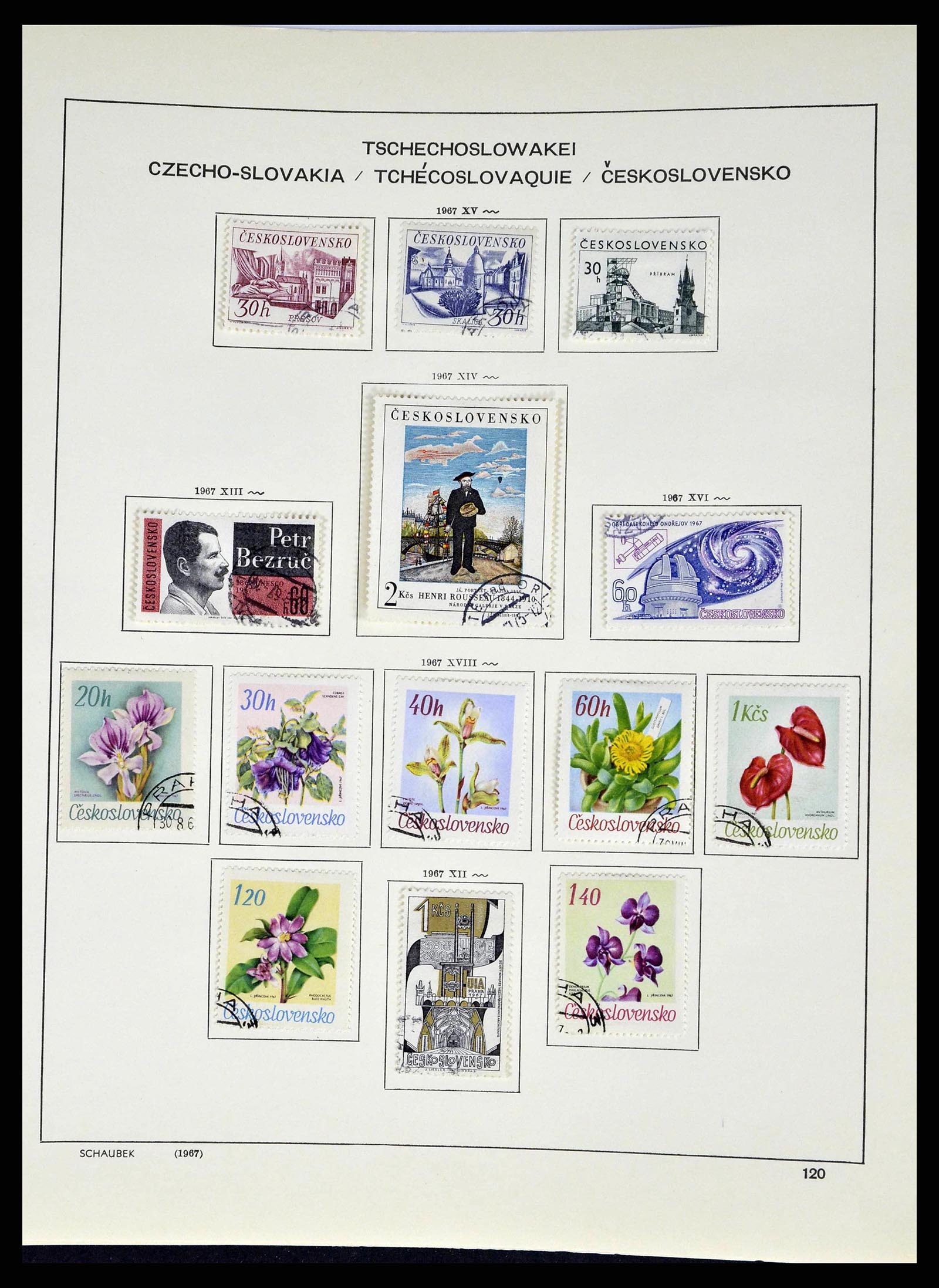 38813 0187 - Stamp collection 38813 Czechoslovakia 1918-1971.