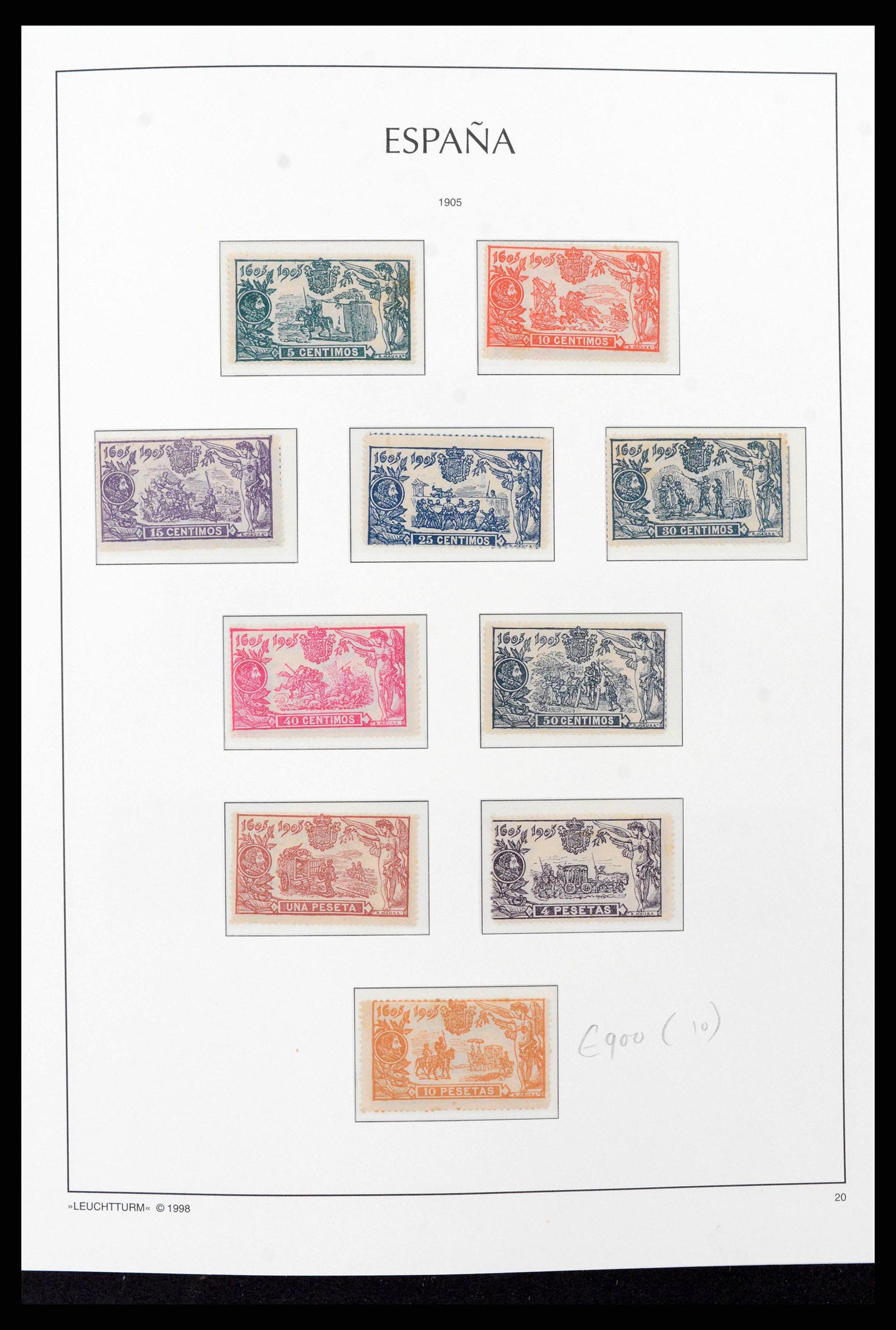 38815 0016 - Postzegelverzameling 38815 Spanje 1854-1976.