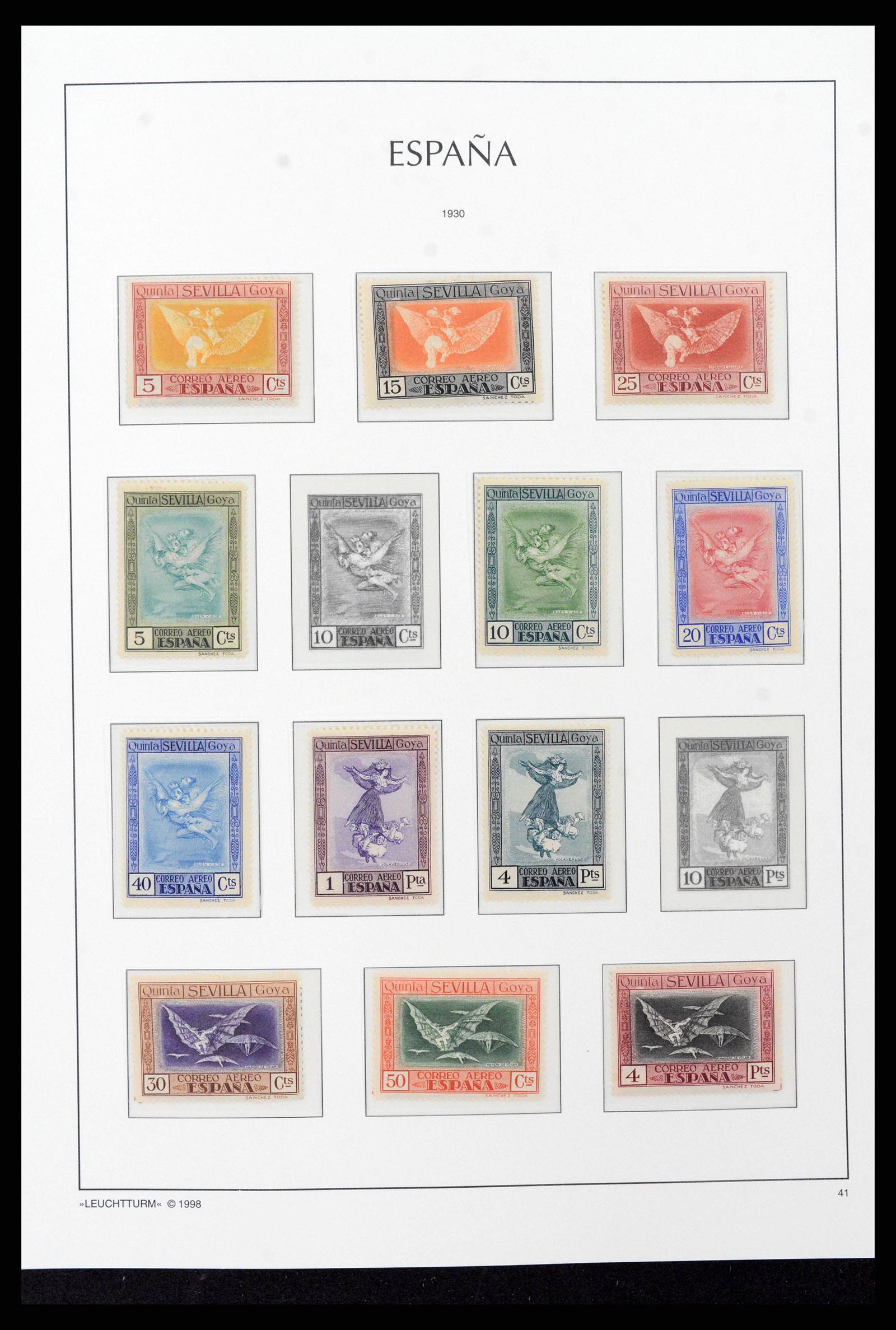38815 0036 - Postzegelverzameling 38815 Spanje 1854-1976.