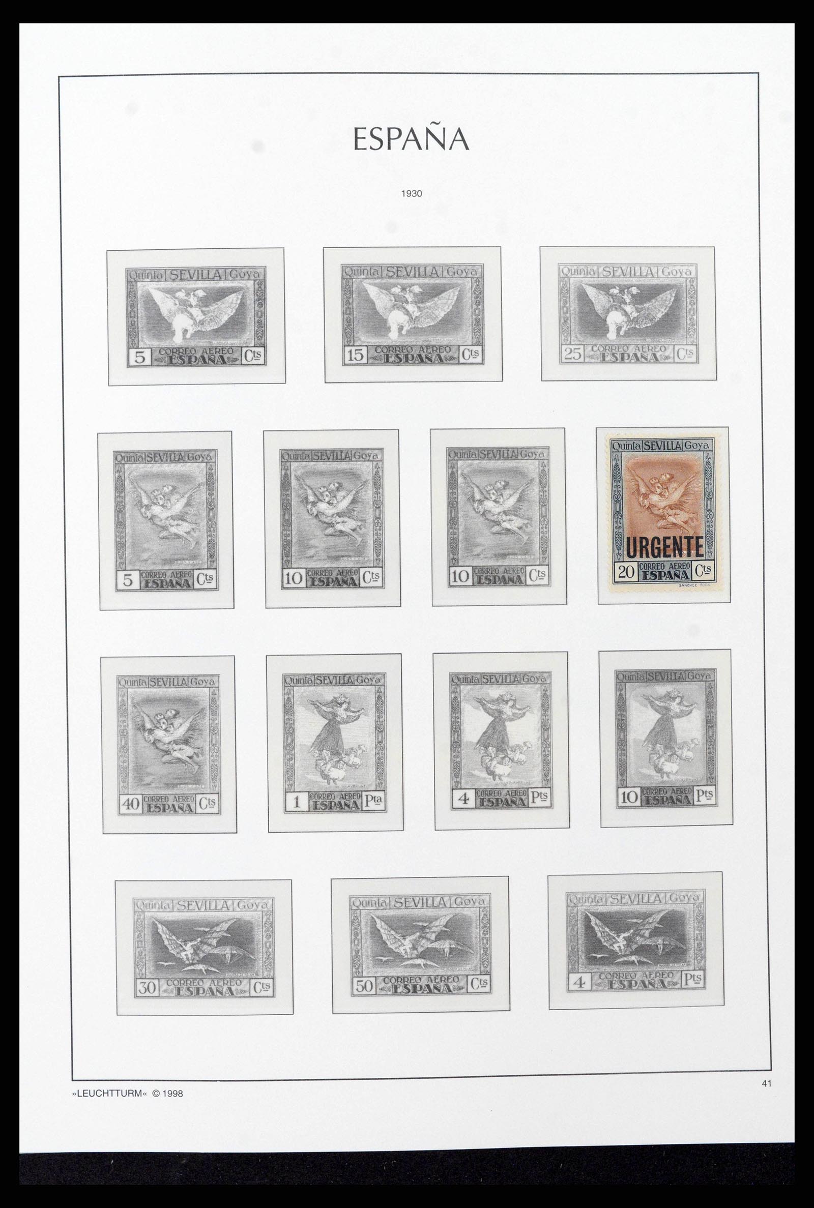 38815 0037 - Postzegelverzameling 38815 Spanje 1854-1976.
