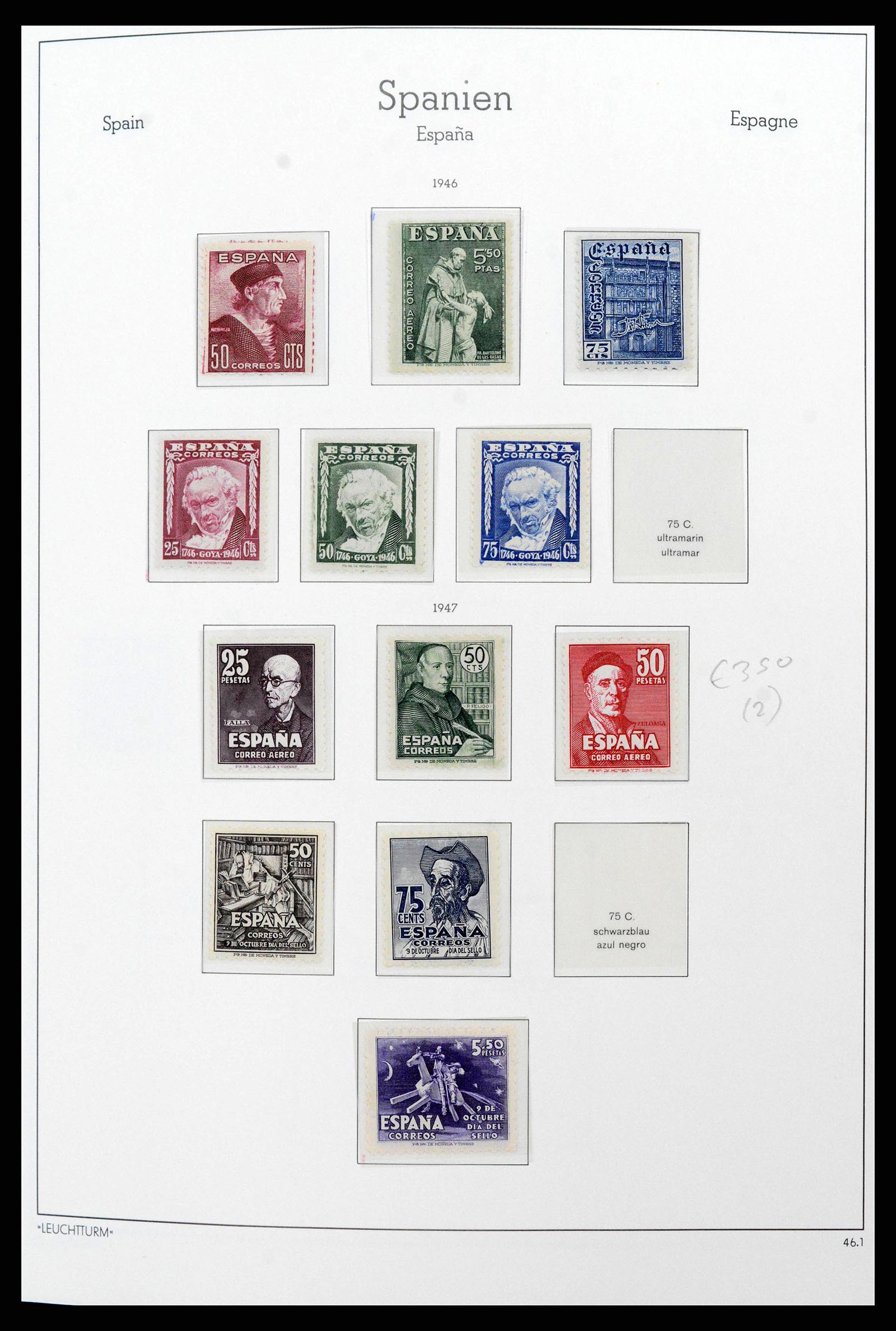 38815 0082 - Stamp collection 38815 Spain 1854-1976.