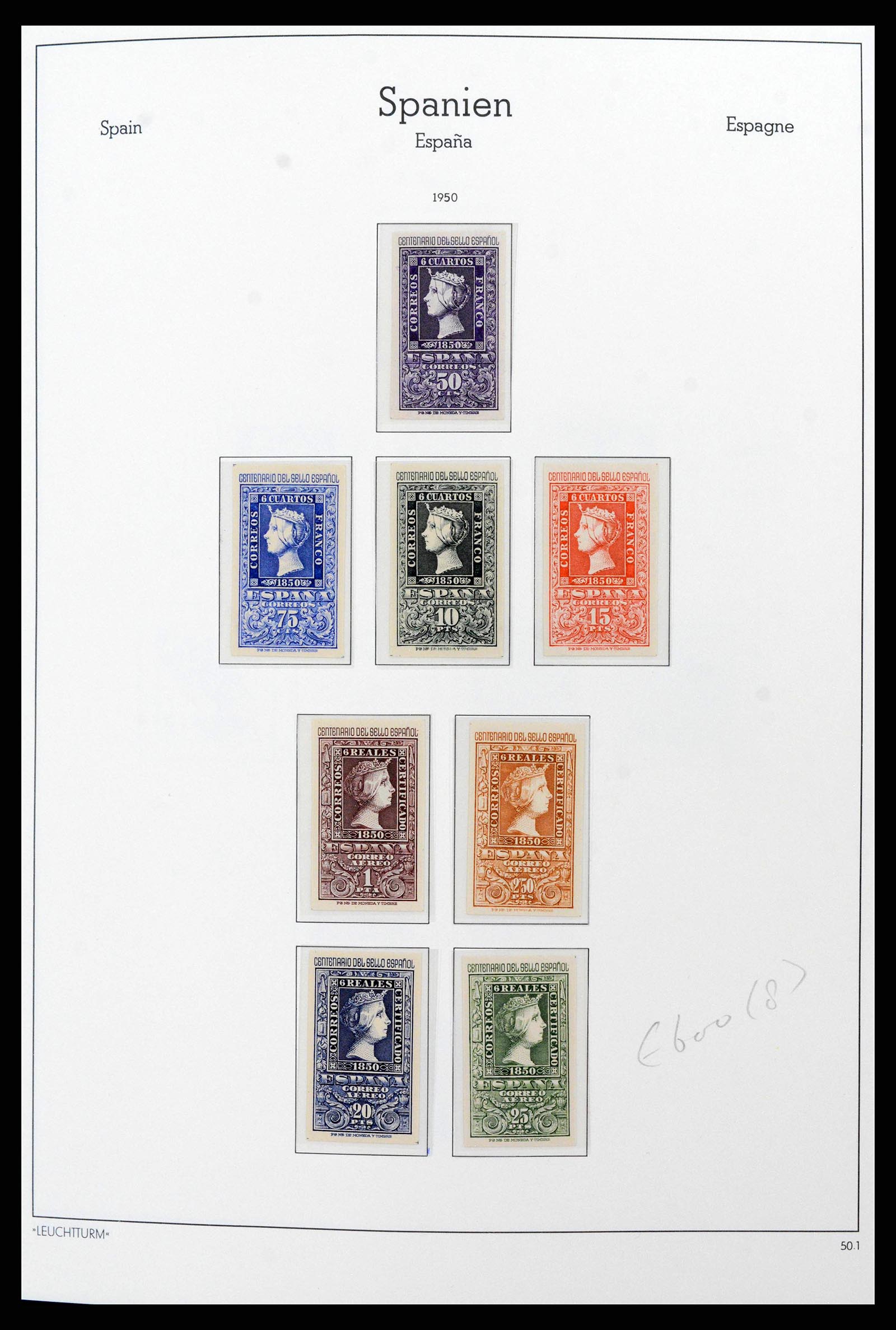 38815 0087 - Stamp collection 38815 Spain 1854-1976.