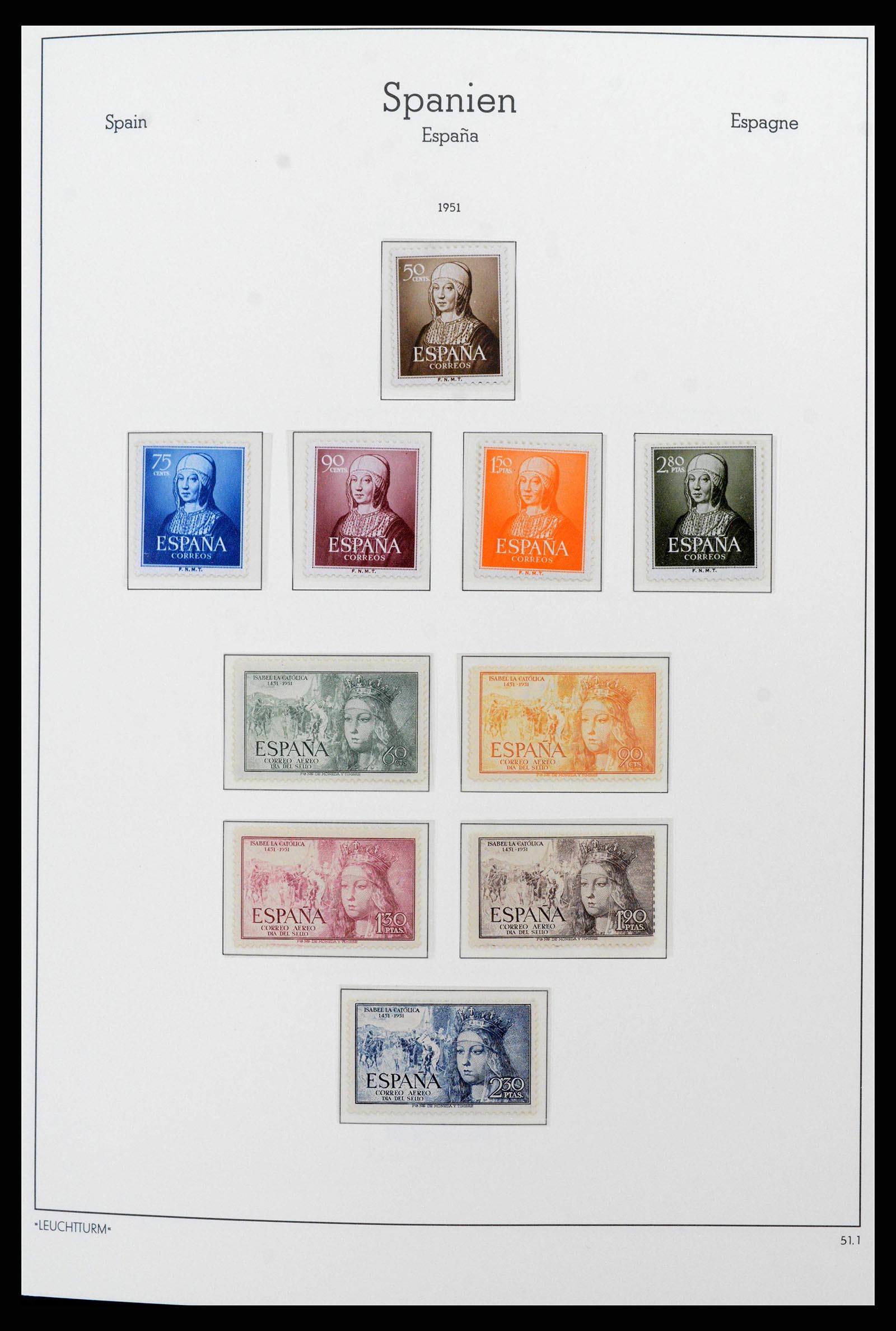 38815 0089 - Stamp collection 38815 Spain 1854-1976.