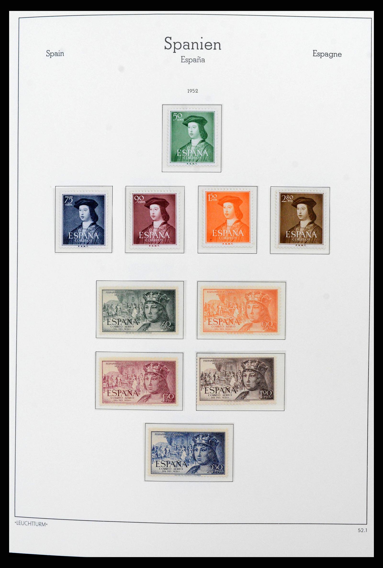 38815 0091 - Stamp collection 38815 Spain 1854-1976.
