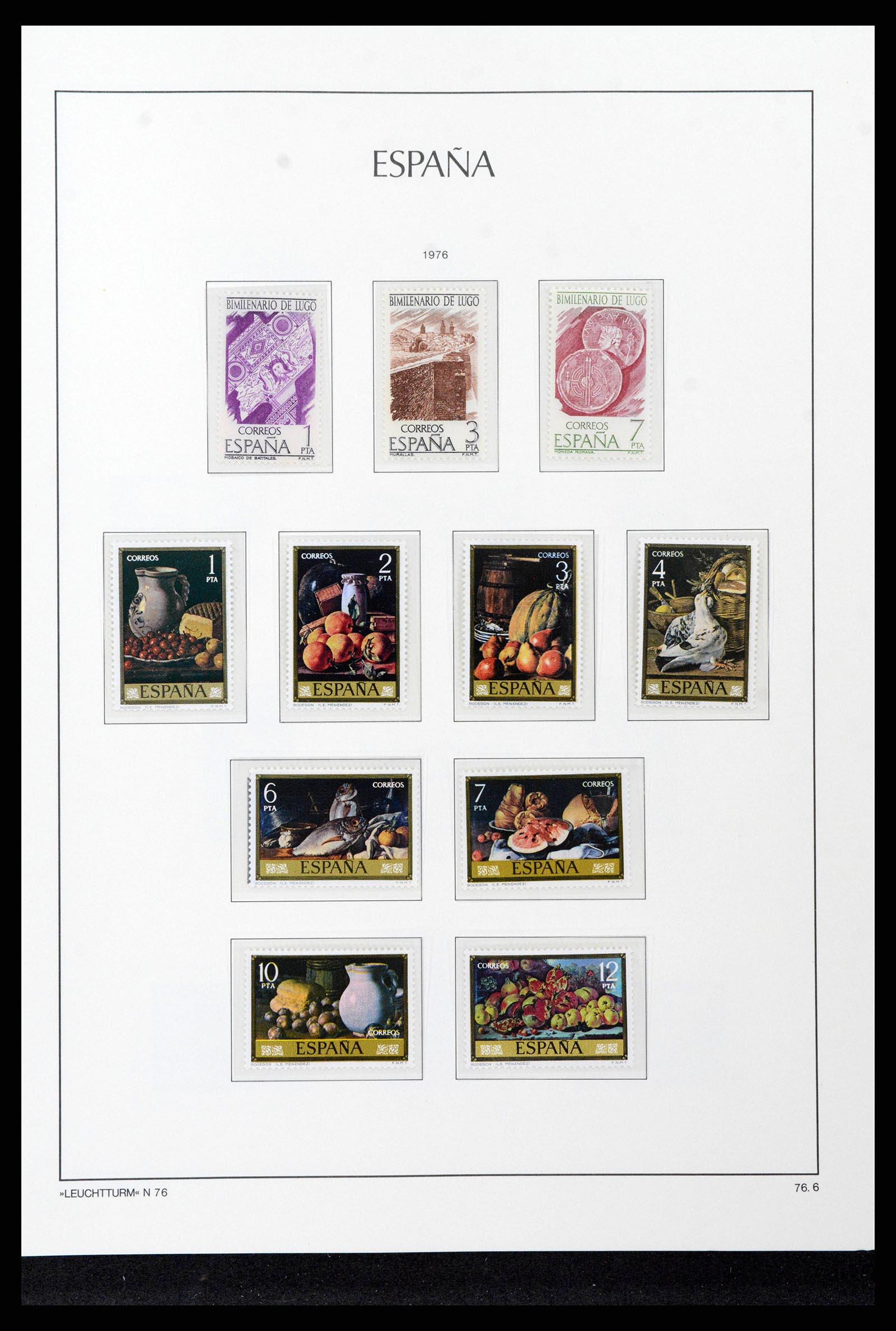 38815 0209 - Postzegelverzameling 38815 Spanje 1854-1976.