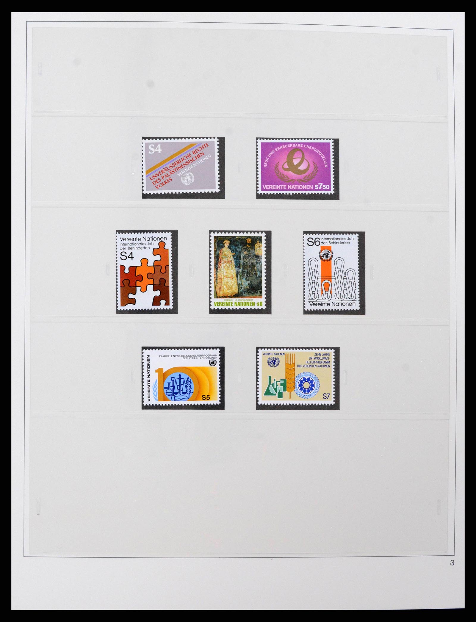38819 0003 - Postzegelverzameling 38819 Verenigde Naties Wenen 1979-2018!