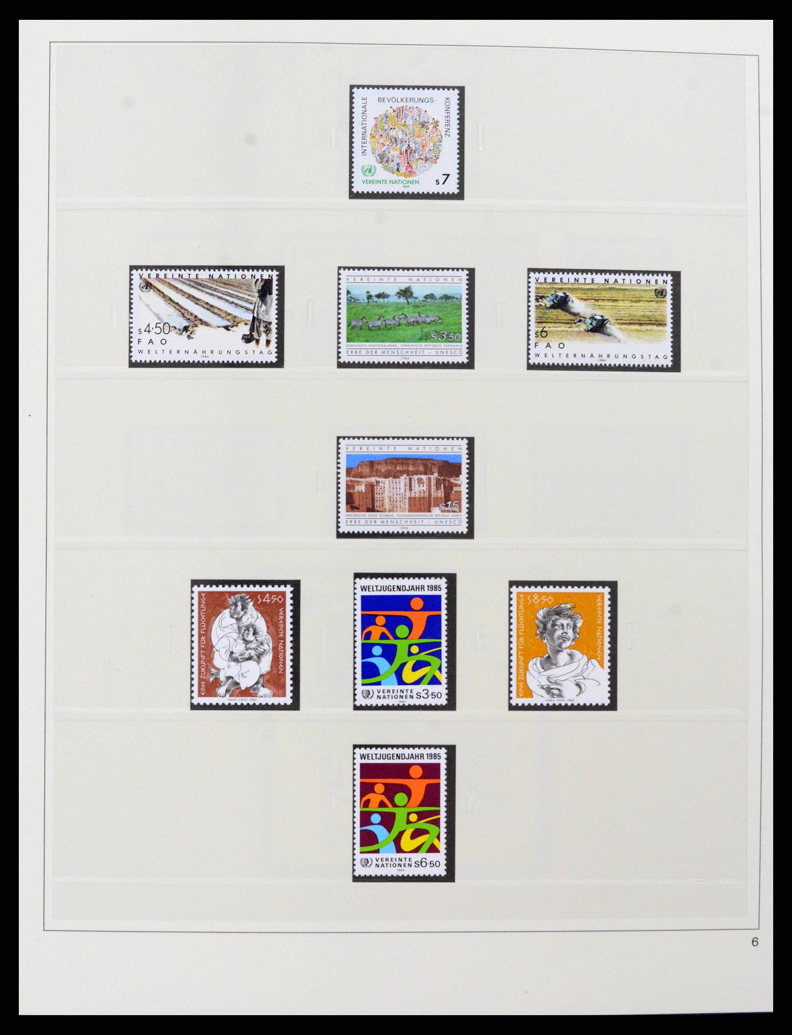 38819 0006 - Postzegelverzameling 38819 Verenigde Naties Wenen 1979-2018!