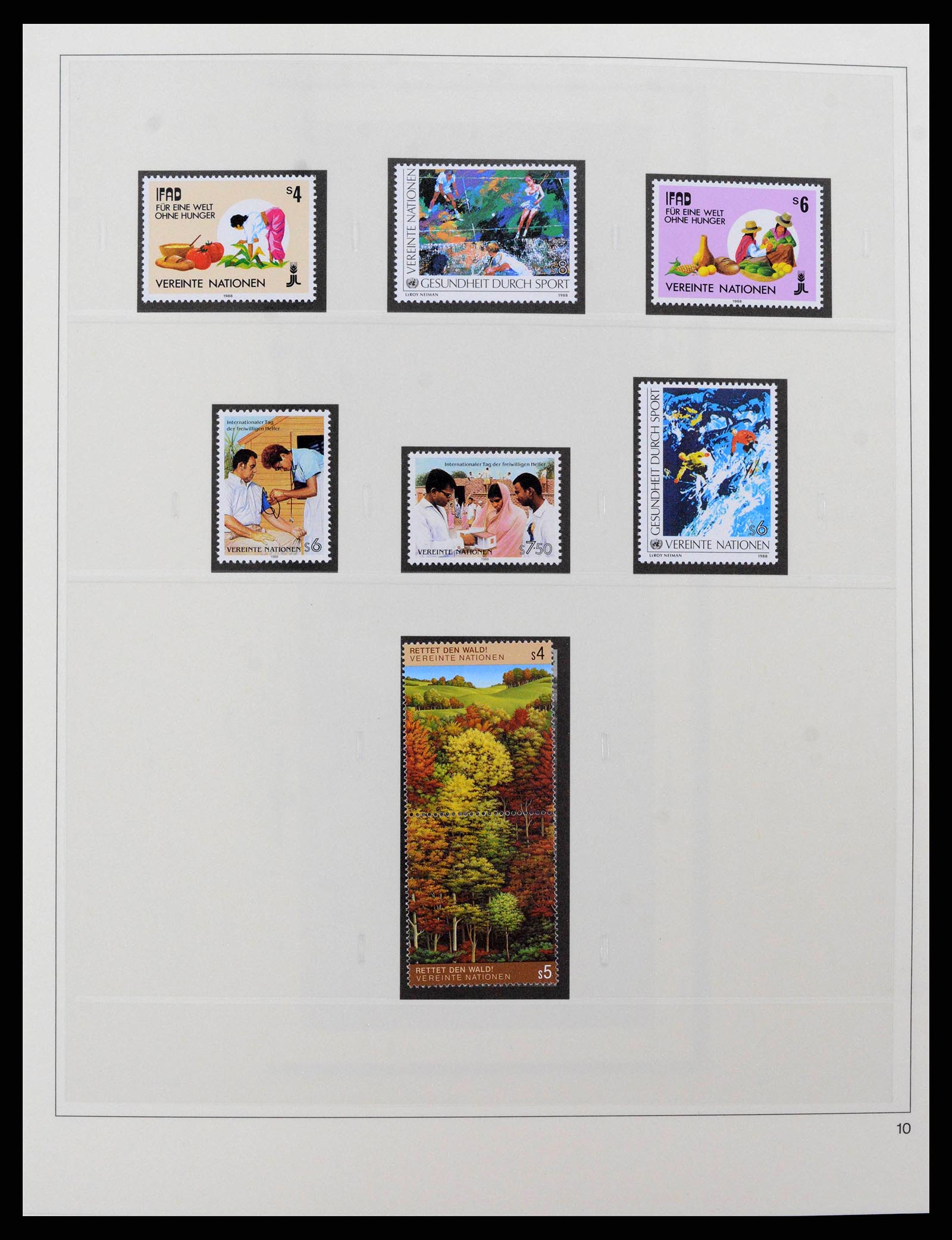 38819 0011 - Postzegelverzameling 38819 Verenigde Naties Wenen 1979-2018!