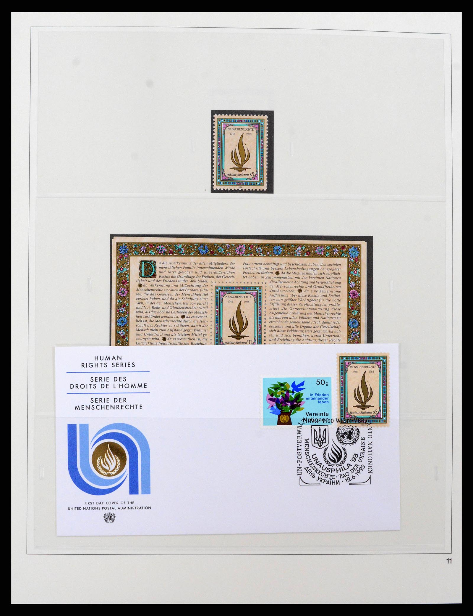 38819 0013 - Postzegelverzameling 38819 Verenigde Naties Wenen 1979-2018!