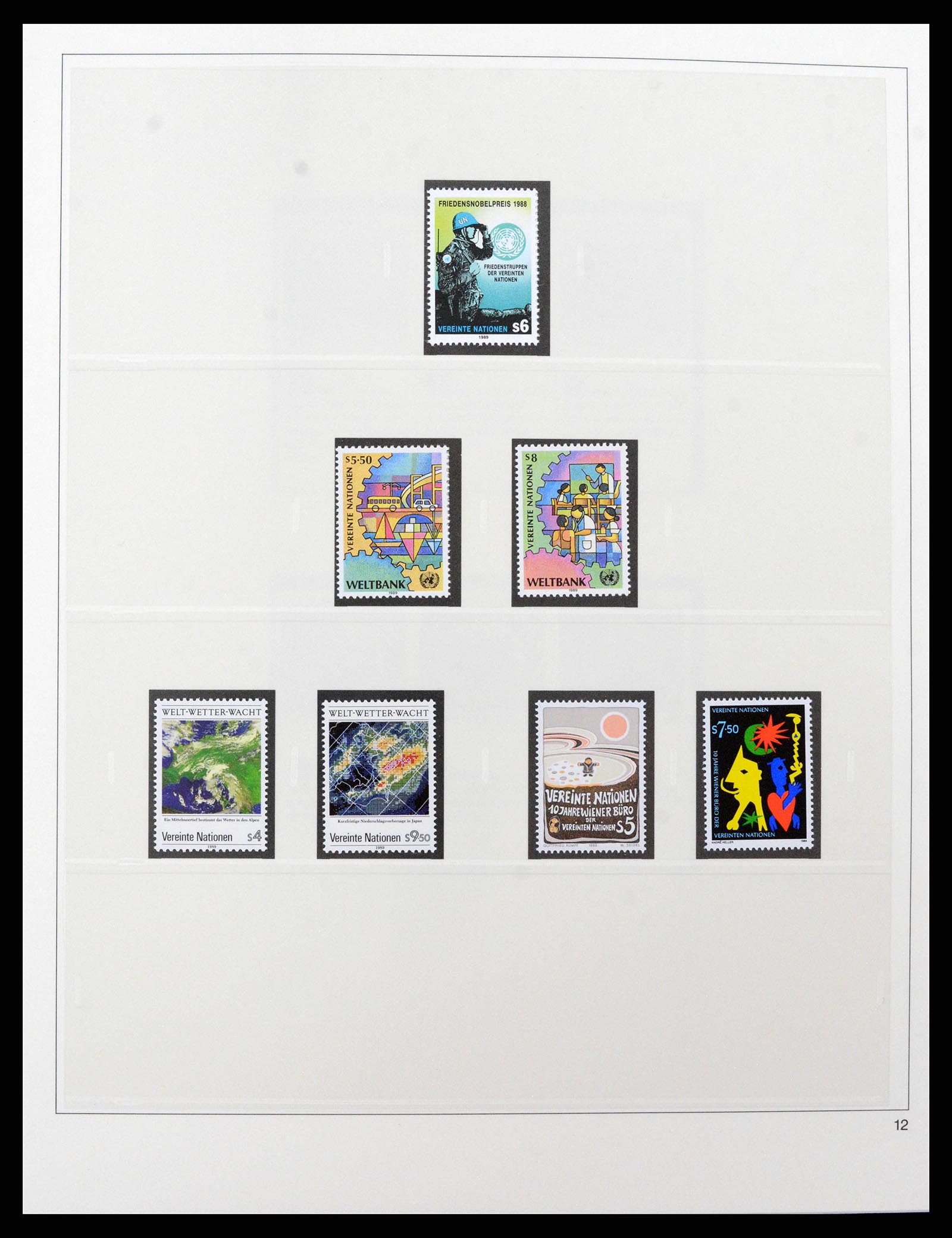 38819 0014 - Postzegelverzameling 38819 Verenigde Naties Wenen 1979-2018!