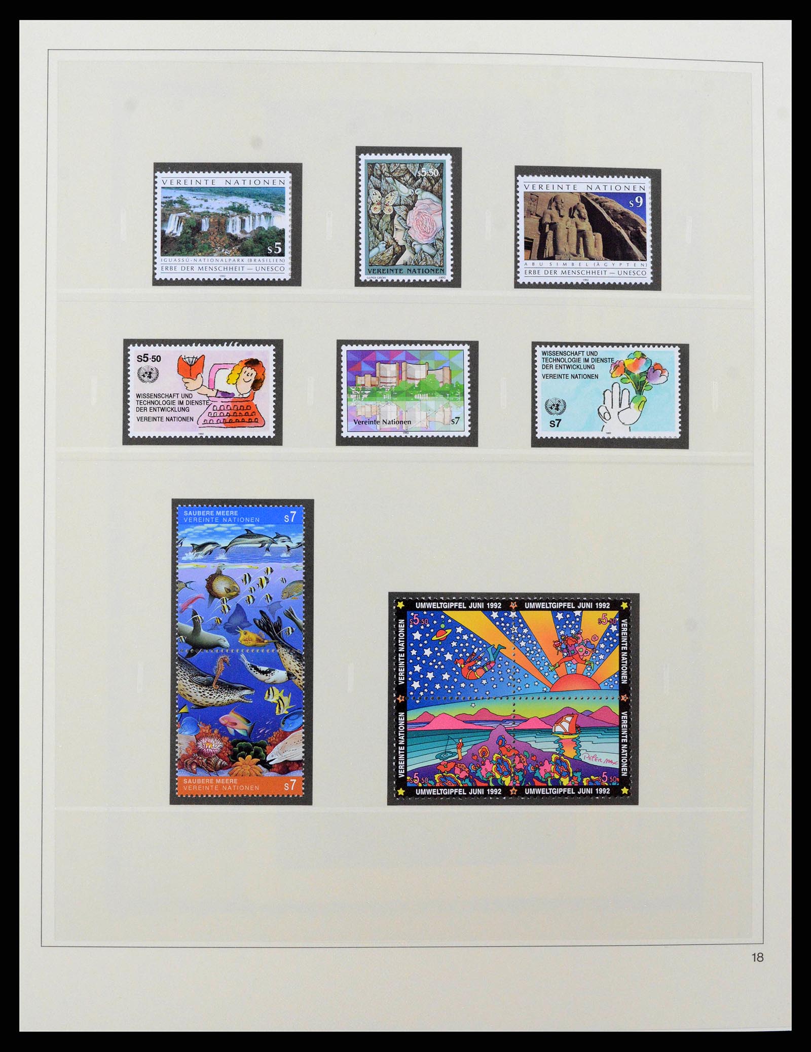 38819 0020 - Postzegelverzameling 38819 Verenigde Naties Wenen 1979-2018!