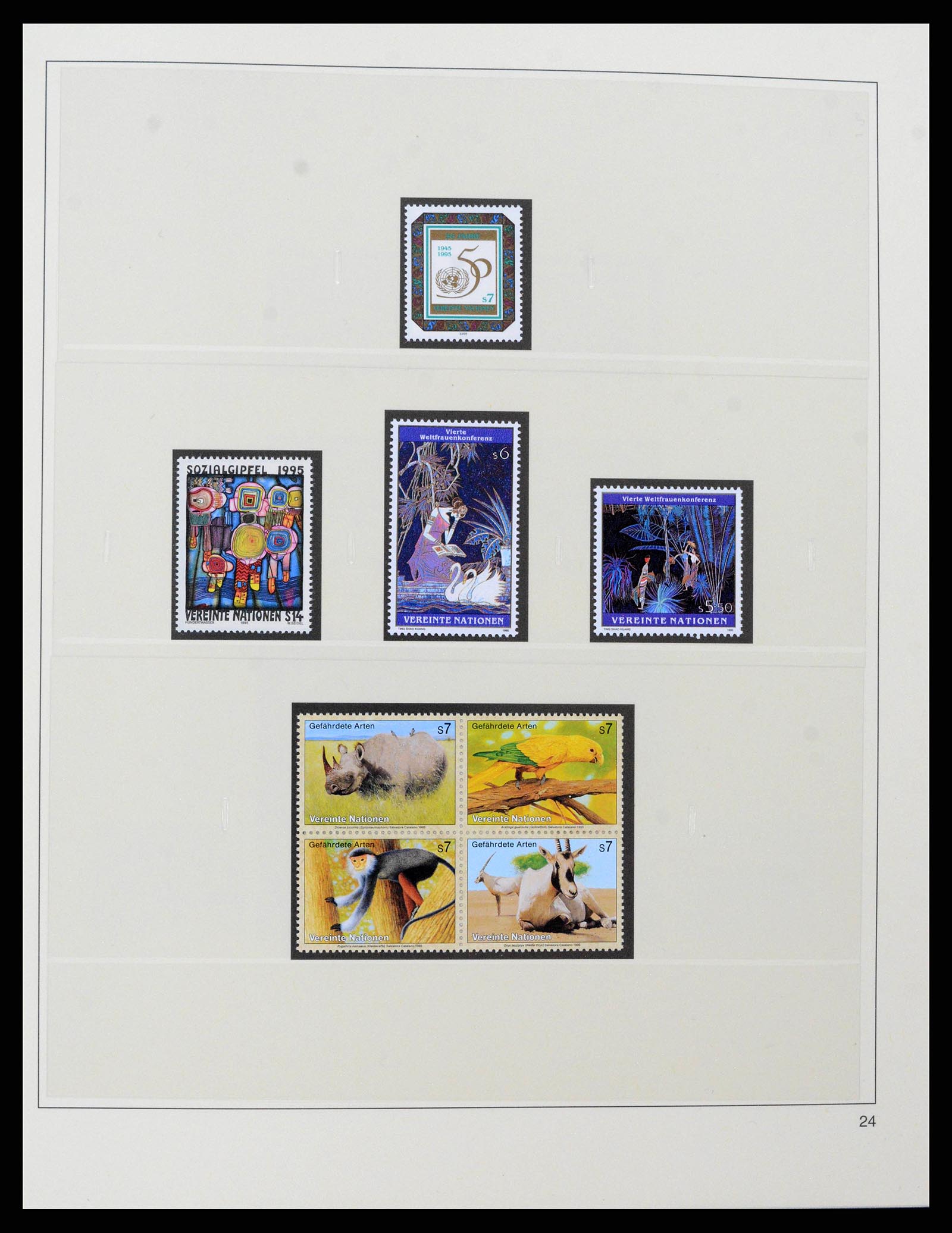 38819 0030 - Postzegelverzameling 38819 Verenigde Naties Wenen 1979-2018!