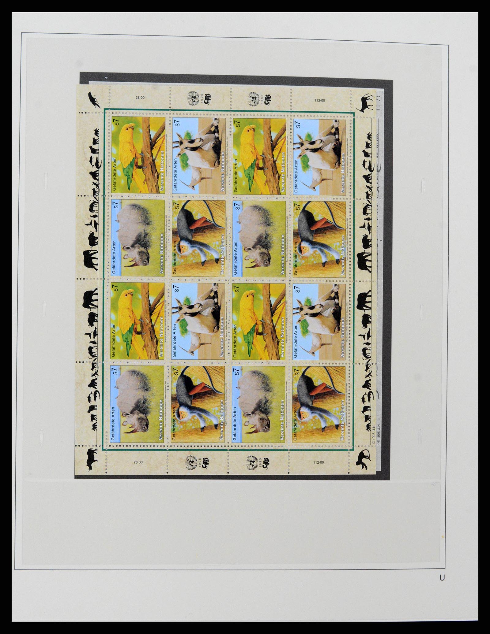 38819 0034 - Postzegelverzameling 38819 Verenigde Naties Wenen 1979-2018!