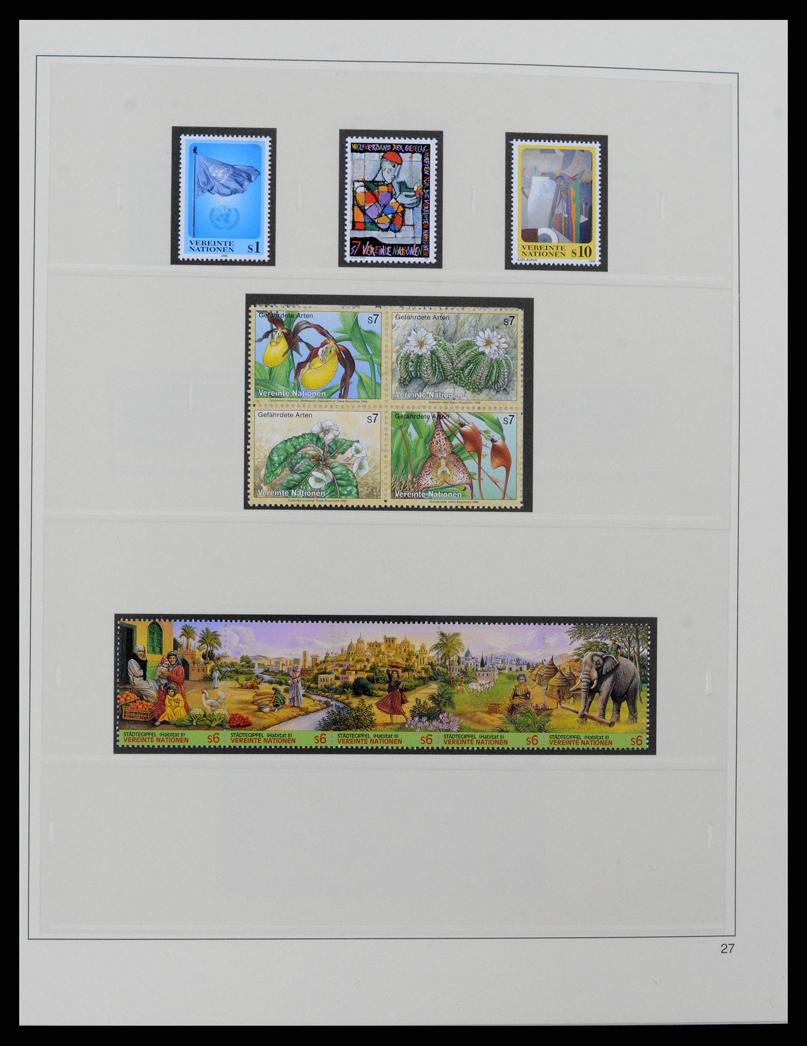 38819 0035 - Postzegelverzameling 38819 Verenigde Naties Wenen 1979-2018!