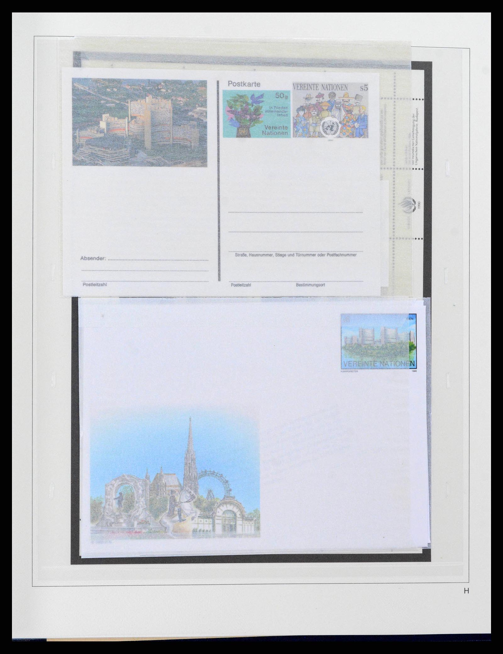 38819 0047 - Postzegelverzameling 38819 Verenigde Naties Wenen 1979-2018!