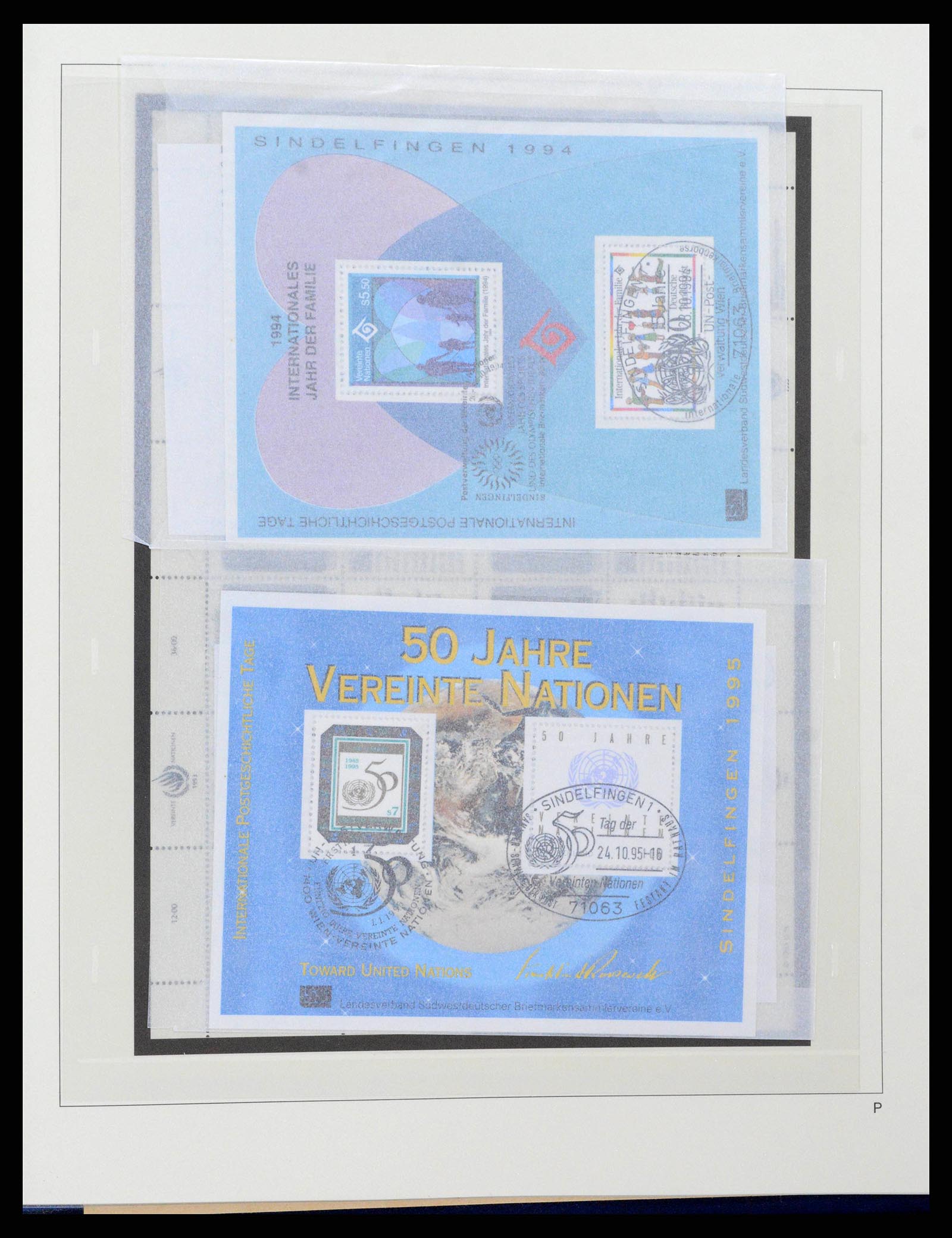 38819 0052 - Postzegelverzameling 38819 Verenigde Naties Wenen 1979-2018!