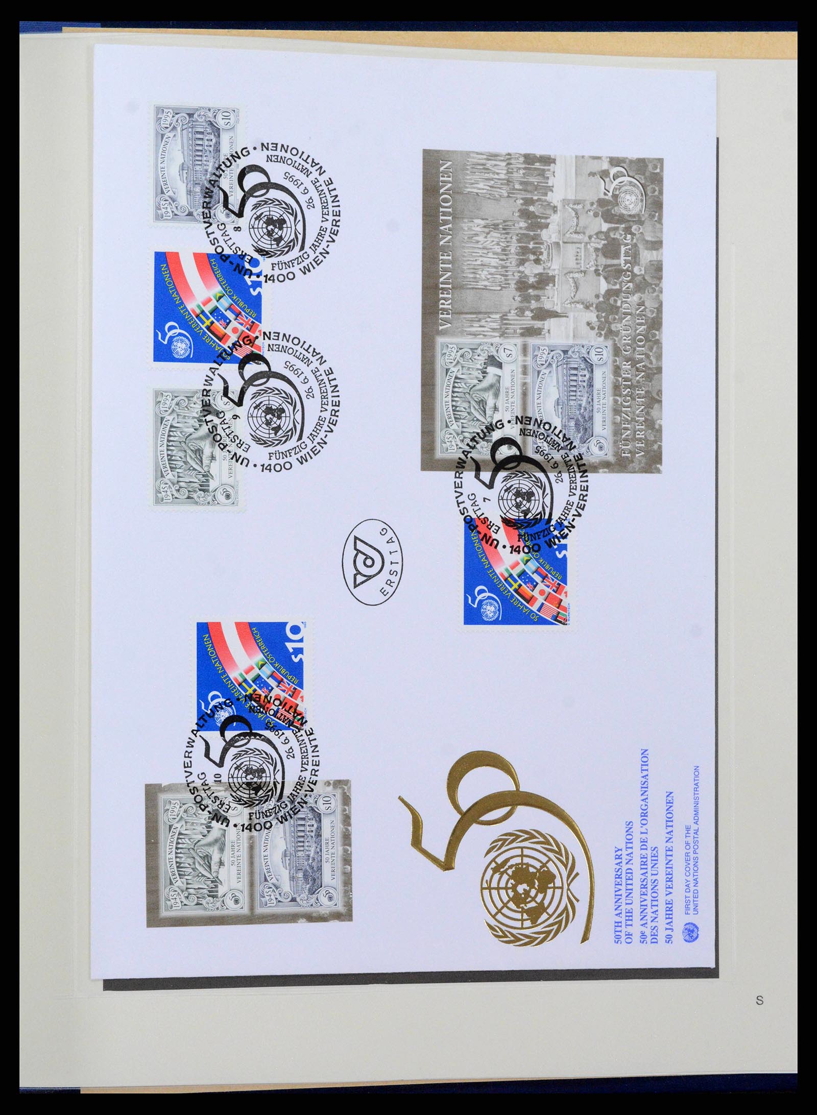 38819 0053 - Postzegelverzameling 38819 Verenigde Naties Wenen 1979-2018!