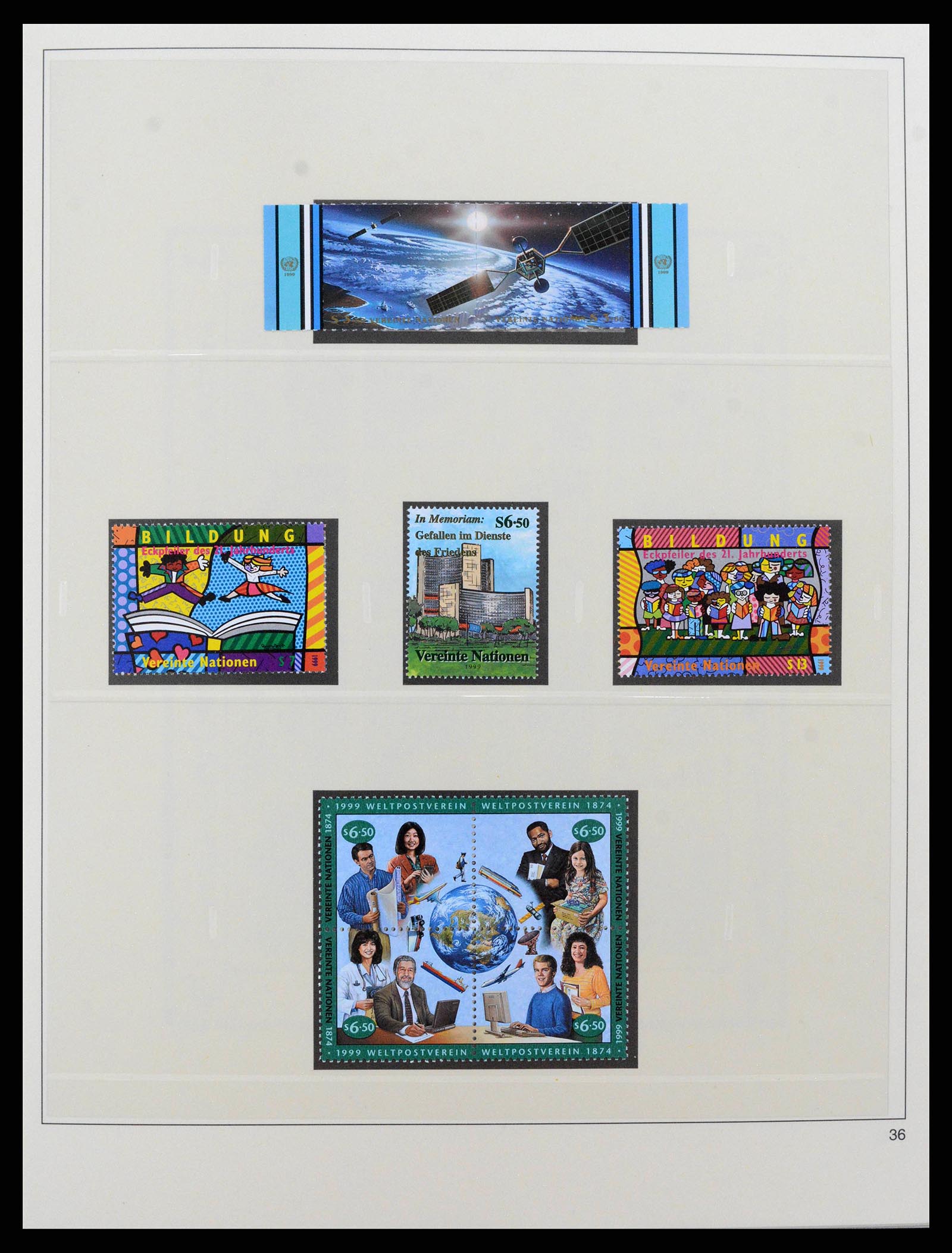 38819 0060 - Postzegelverzameling 38819 Verenigde Naties Wenen 1979-2018!