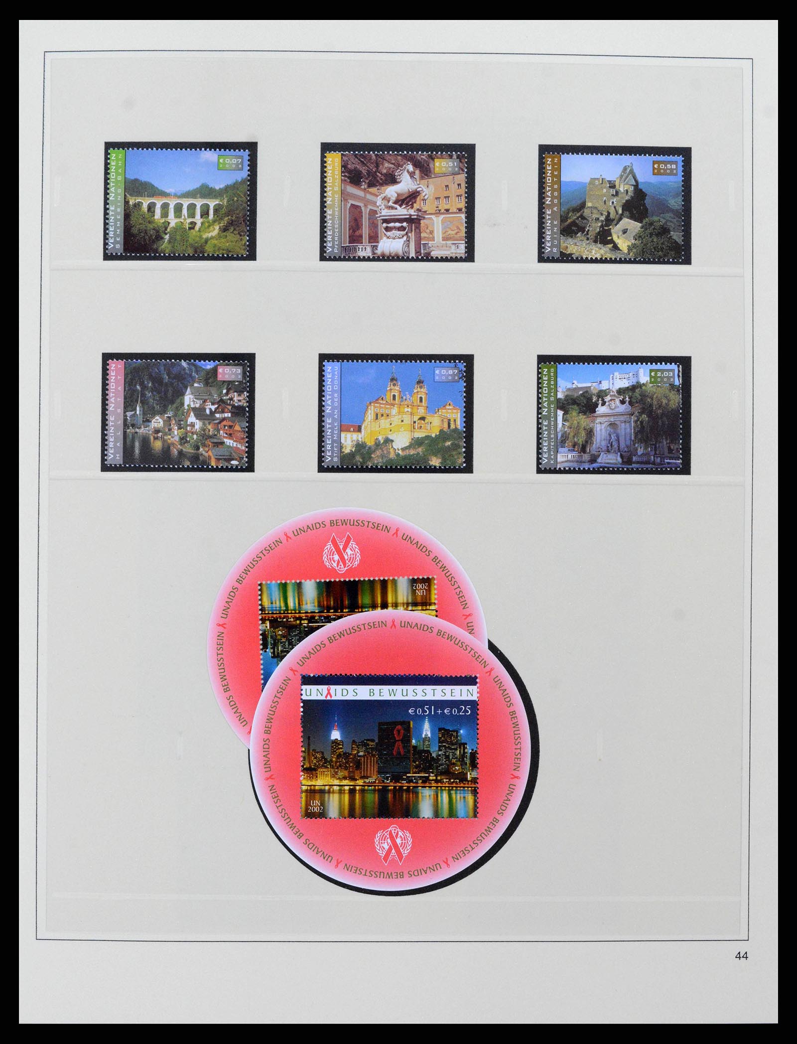 38819 0072 - Stamp collection 38819 United Nations Vienna 1979-2018!
