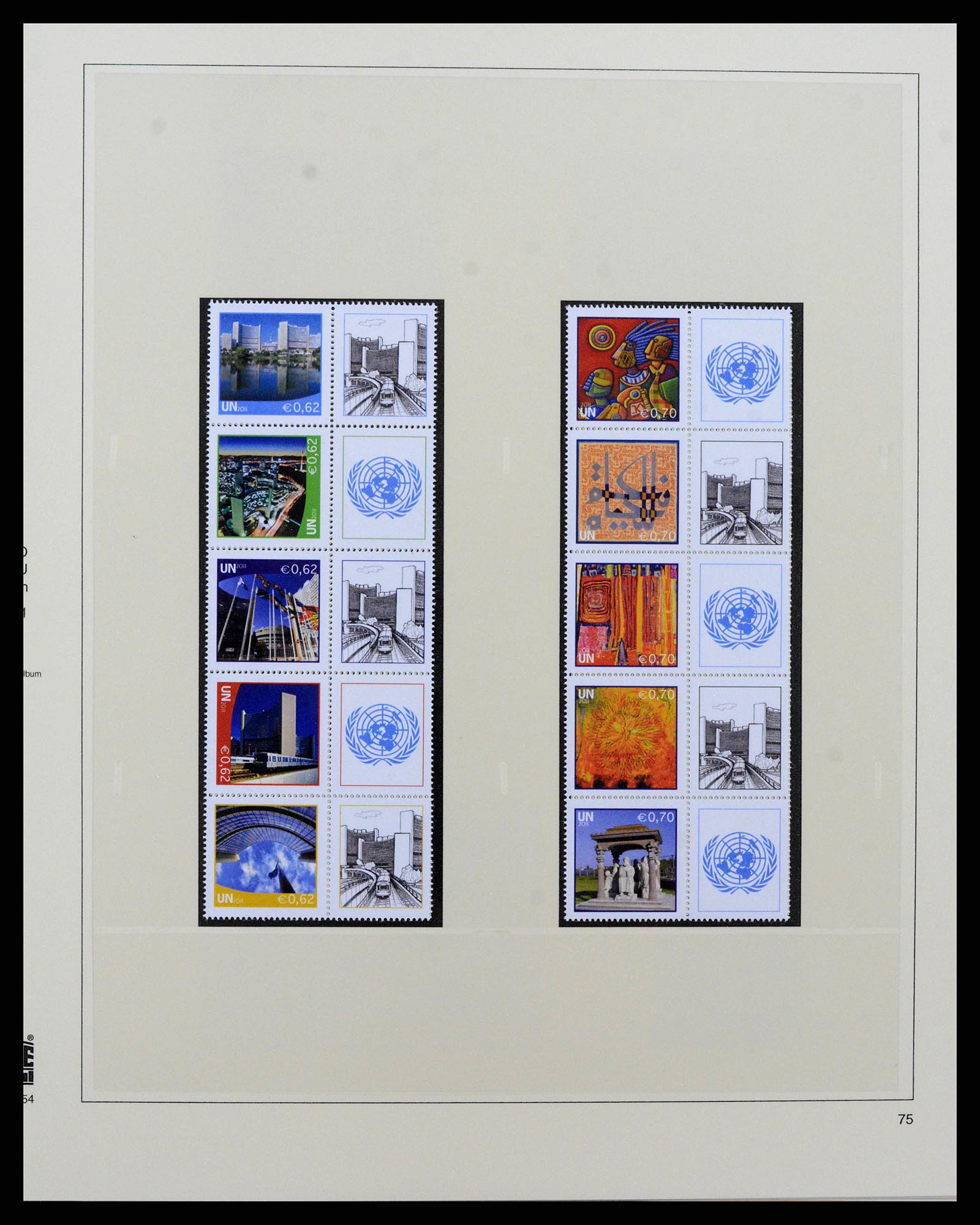 38819 0144 - Stamp collection 38819 United Nations Vienna 1979-2018!