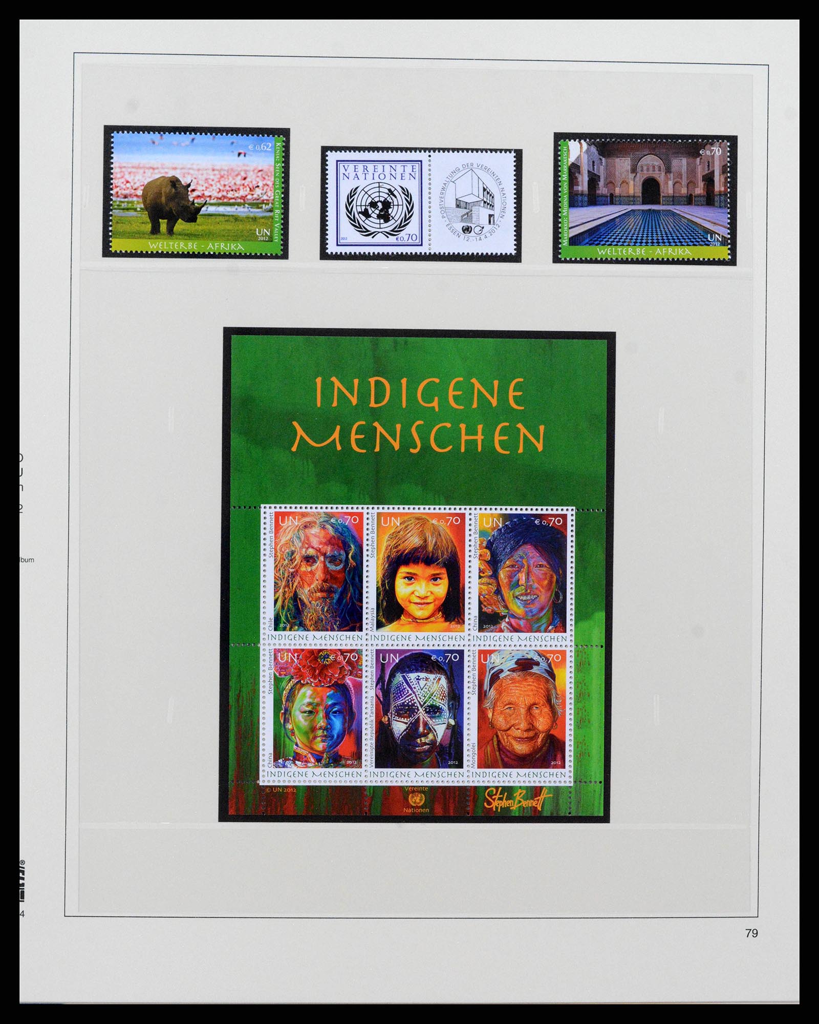 38819 0150 - Stamp collection 38819 United Nations Vienna 1979-2018!