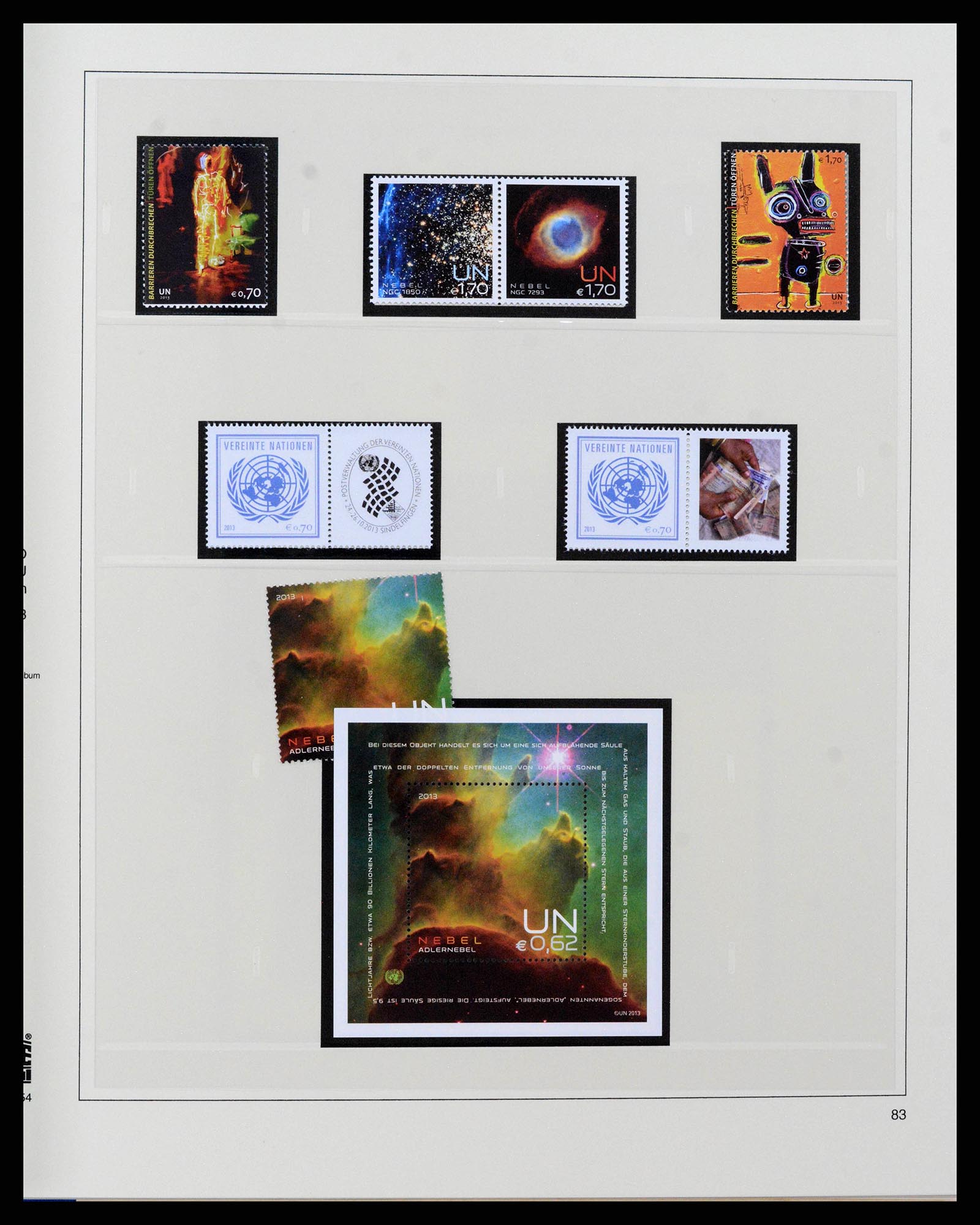 38819 0155 - Stamp collection 38819 United Nations Vienna 1979-2018!