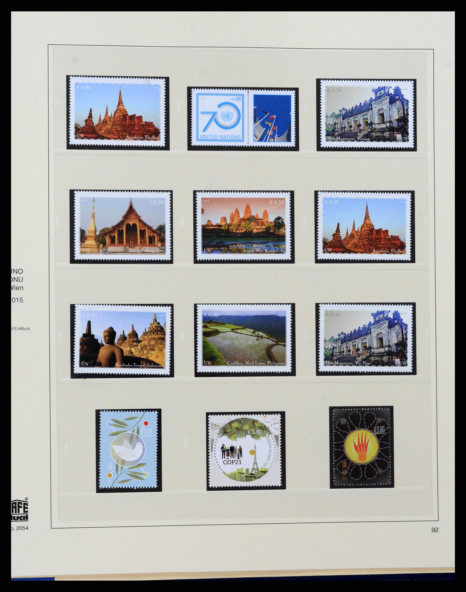 38819 0171 - Stamp collection 38819 United Nations Vienna 1979-2018!