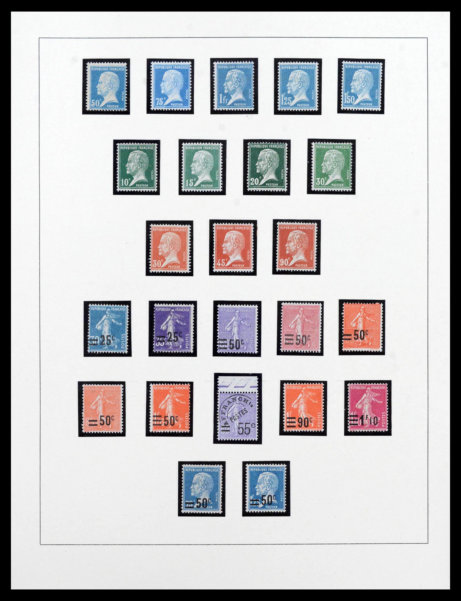 38820 0010 - Stamp collection 38820 France 1900-1959.