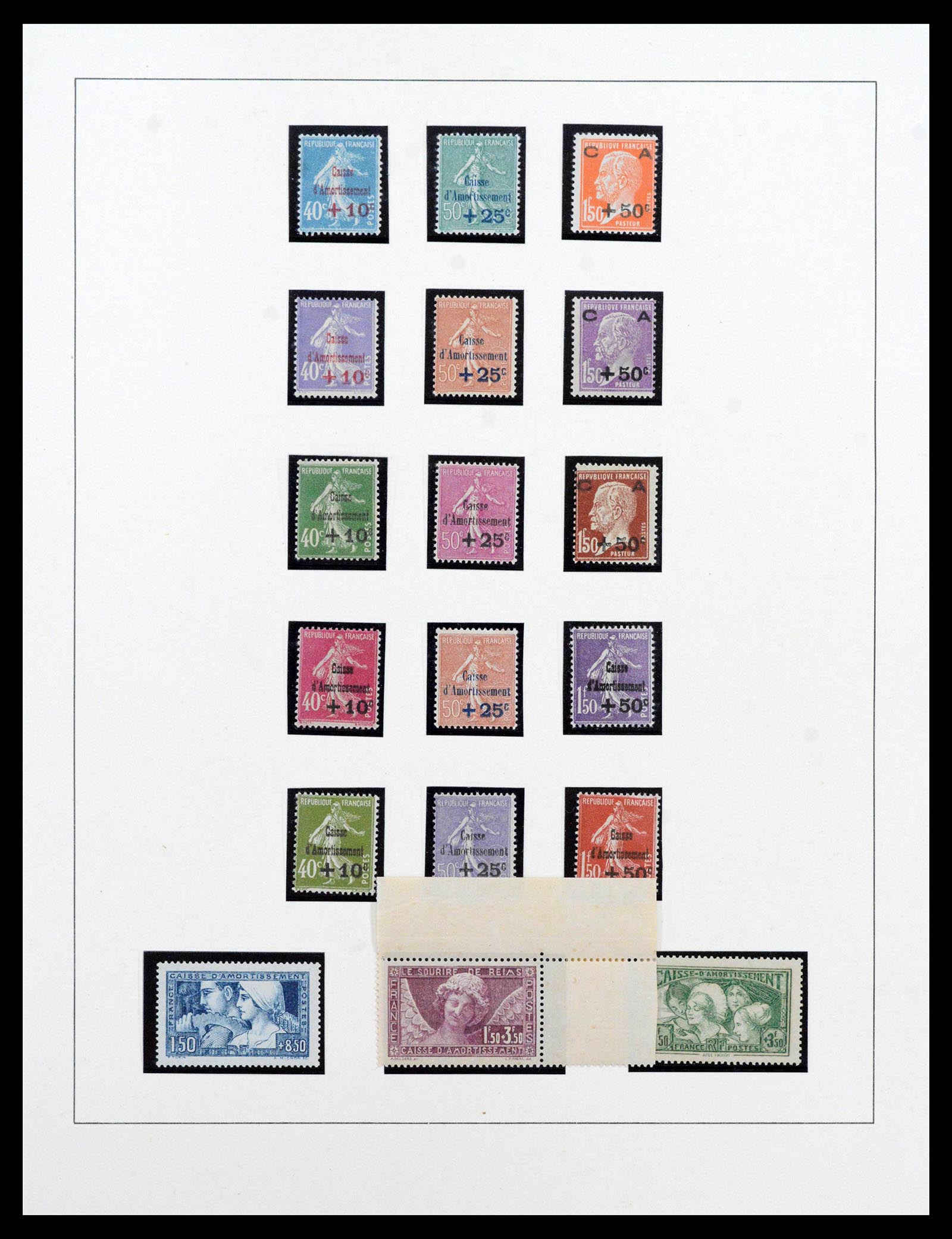38820 0012 - Stamp collection 38820 France 1900-1959.