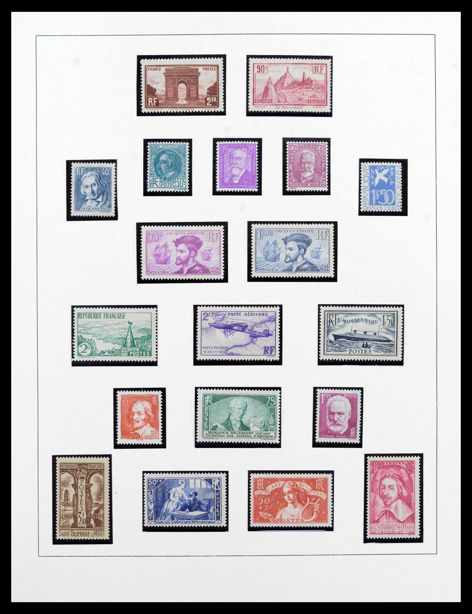 38820 0014 - Stamp collection 38820 France 1900-1959.