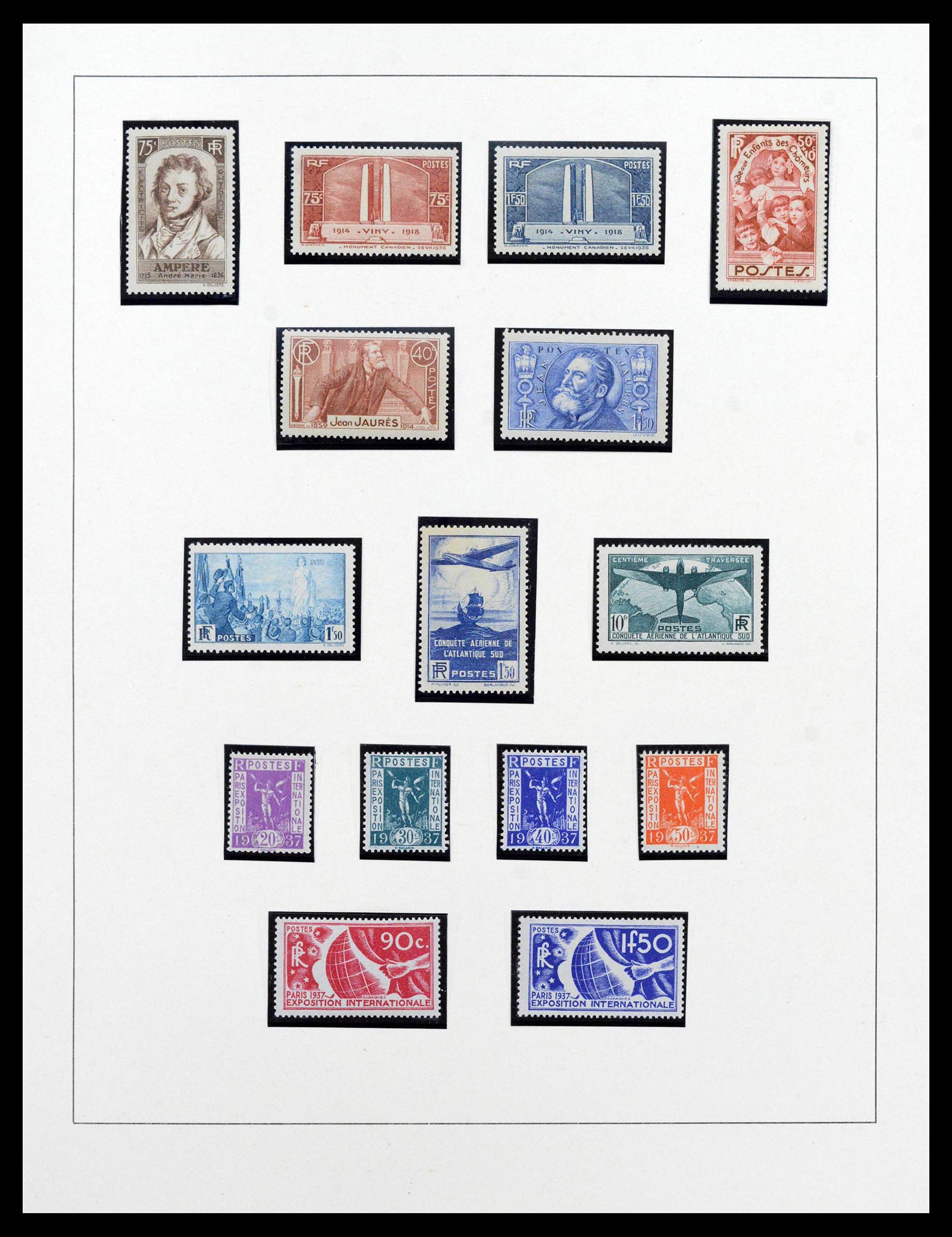 38820 0016 - Stamp collection 38820 France 1900-1959.