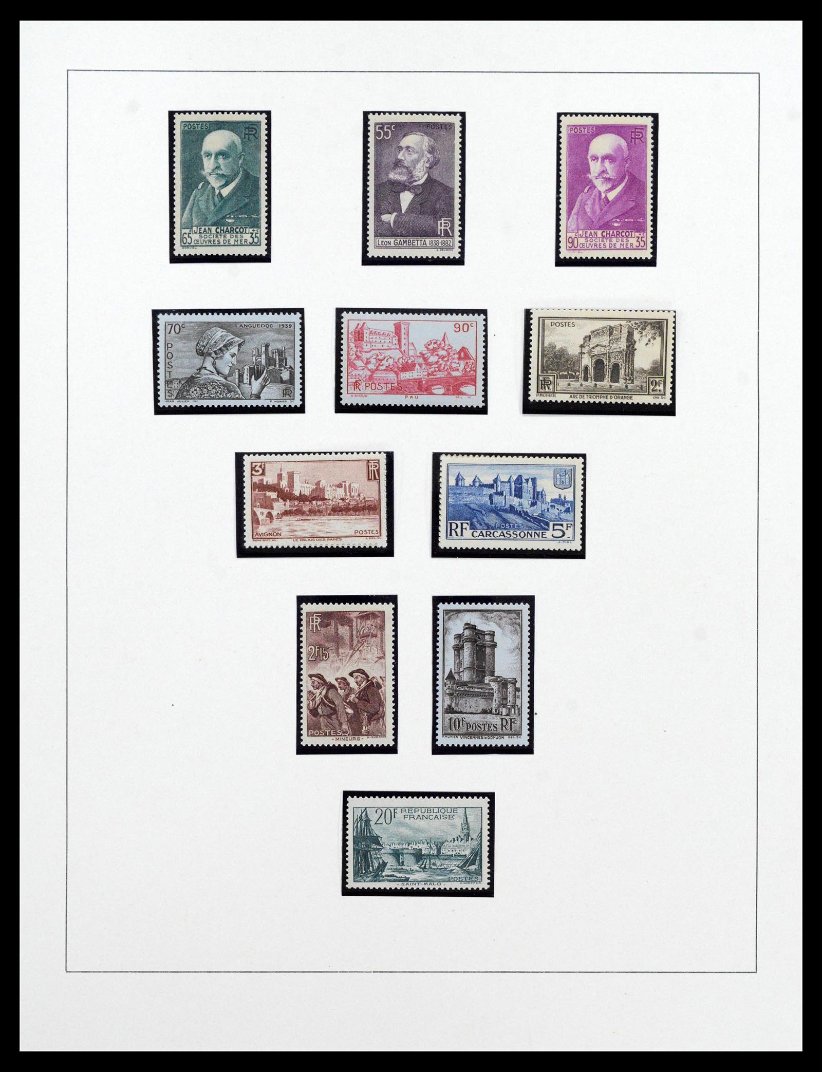 38820 0020 - Stamp collection 38820 France 1900-1959.