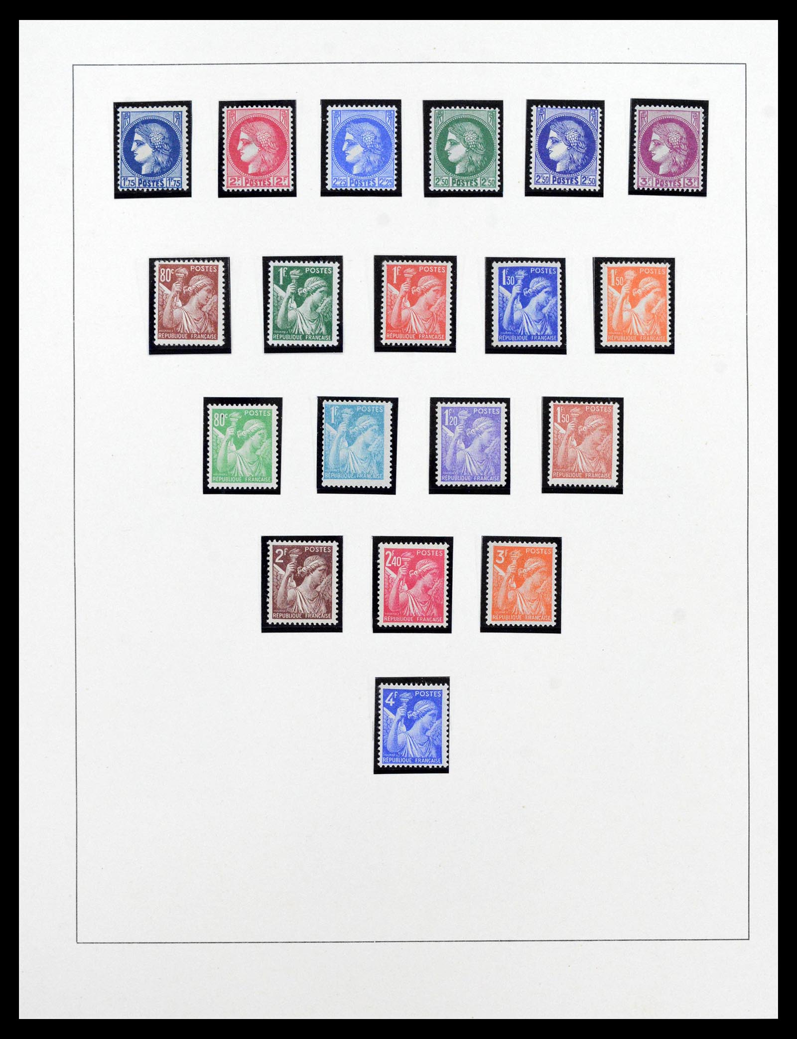 38820 0022 - Postzegelverzameling 38820 Frankrijk 1900-1959.