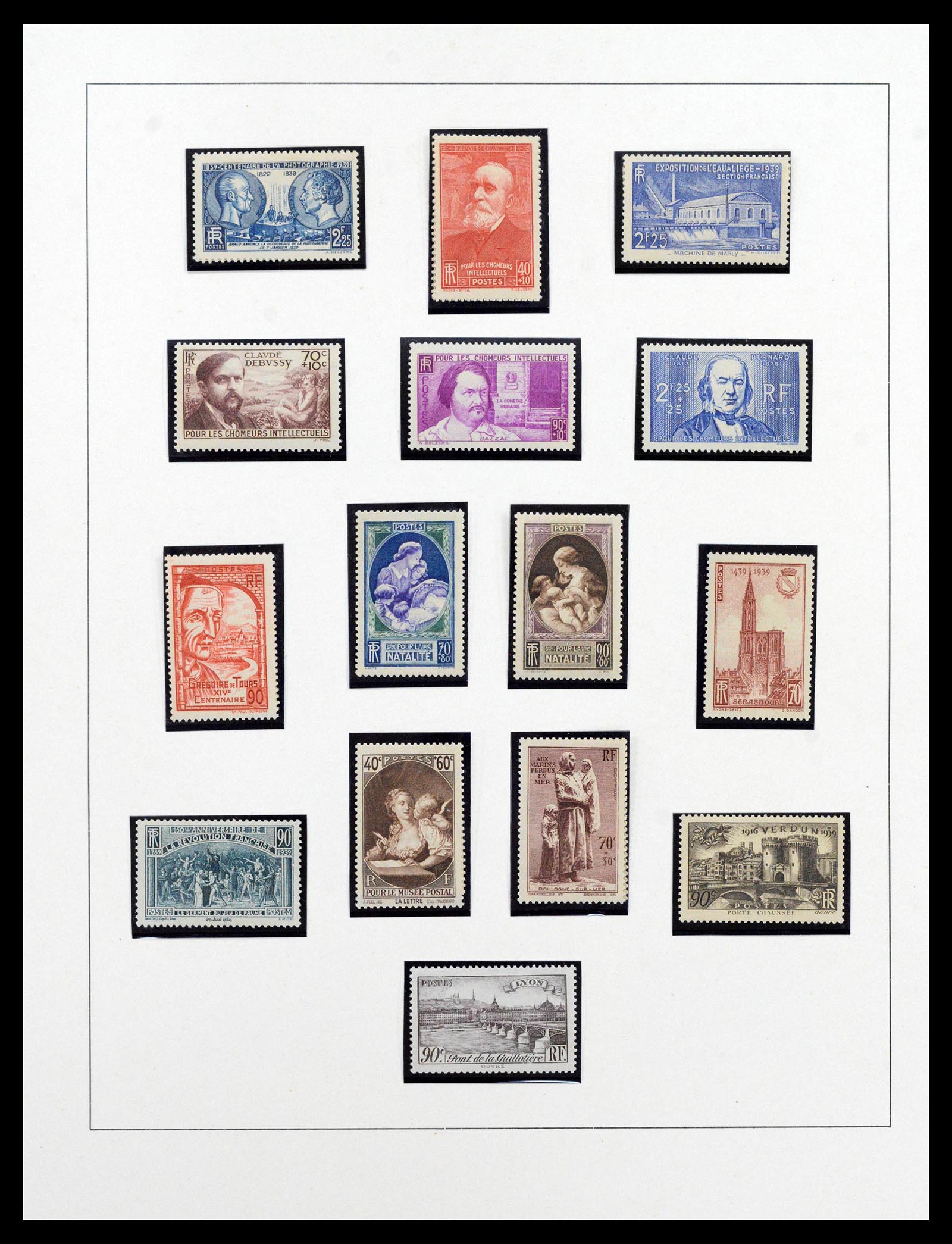 38820 0025 - Postzegelverzameling 38820 Frankrijk 1900-1959.