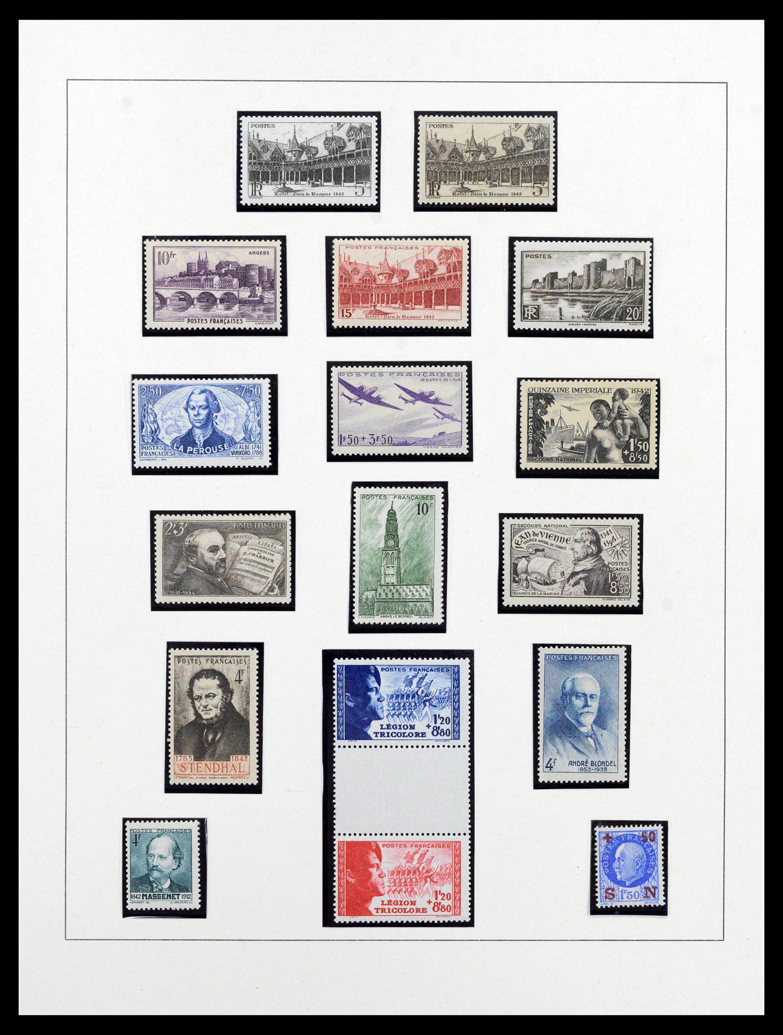 38820 0030 - Stamp collection 38820 France 1900-1959.