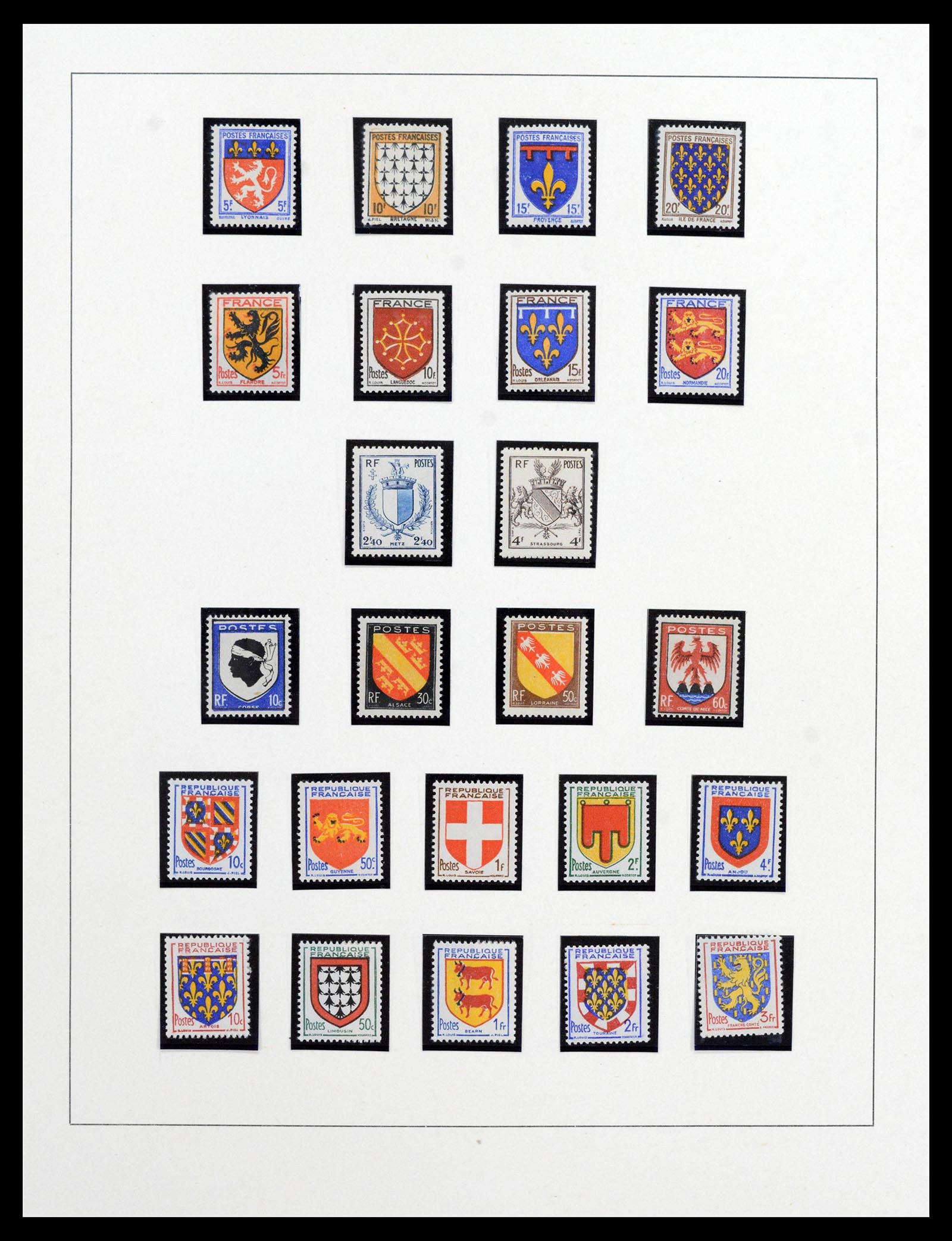 38820 0032 - Postzegelverzameling 38820 Frankrijk 1900-1959.