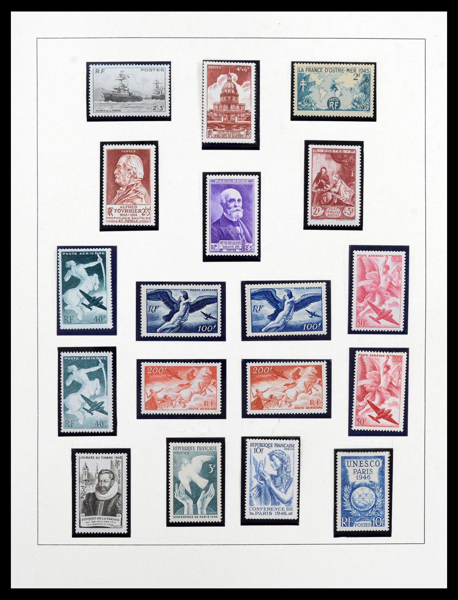 38820 0043 - Postzegelverzameling 38820 Frankrijk 1900-1959.